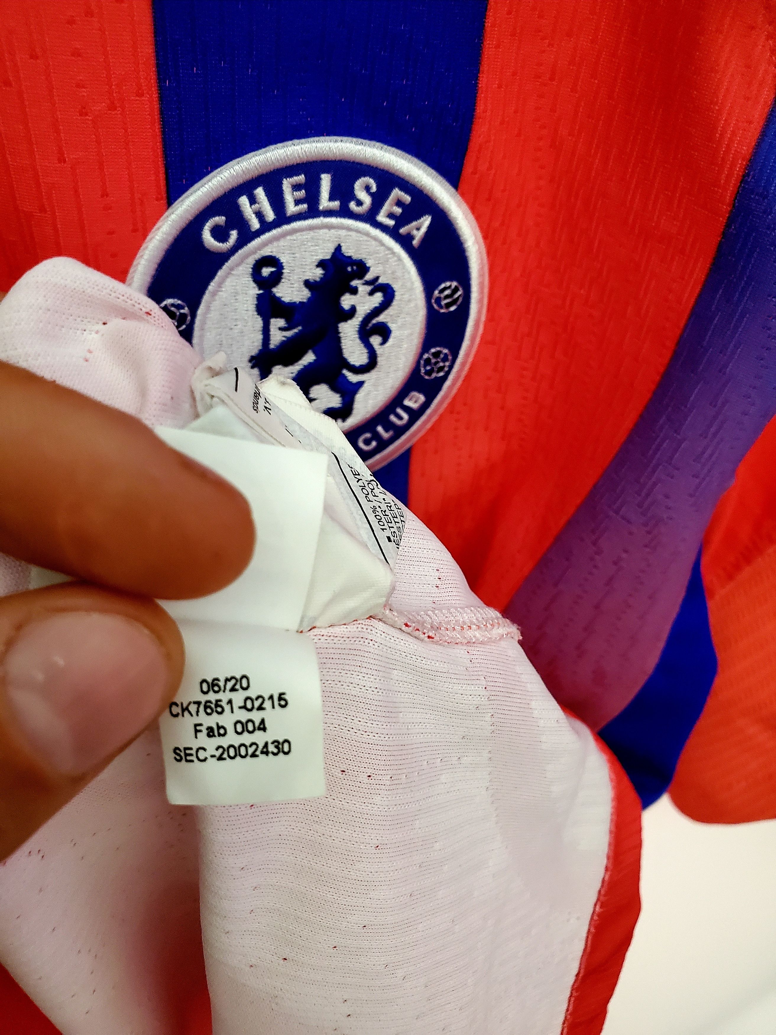 Chelsea Soccer × Nike Chelsea 20/21 Nike Vaporknit Player Version #29 Havertz new Size US L / EU 52-54 / 3 - 7 Thumbnail