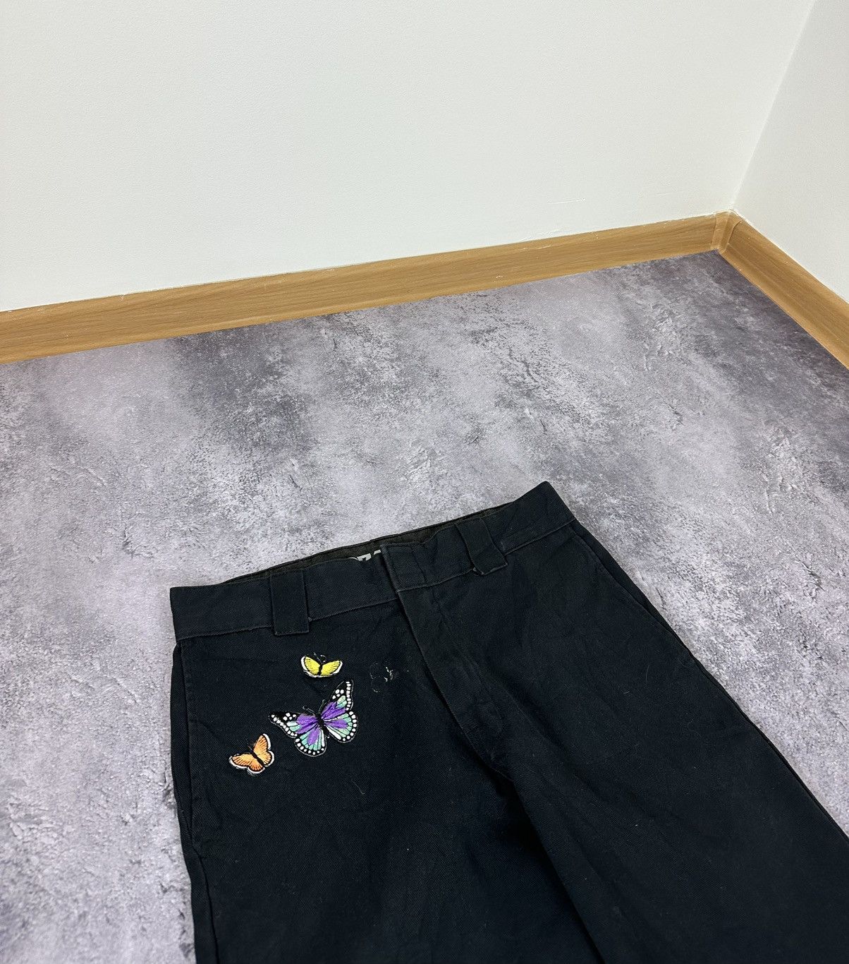 Dickies Vintage Dickies Butterflies Custom Baggy Hype Y2K Work Pants Size US 30 / EU 46 - 6 Thumbnail