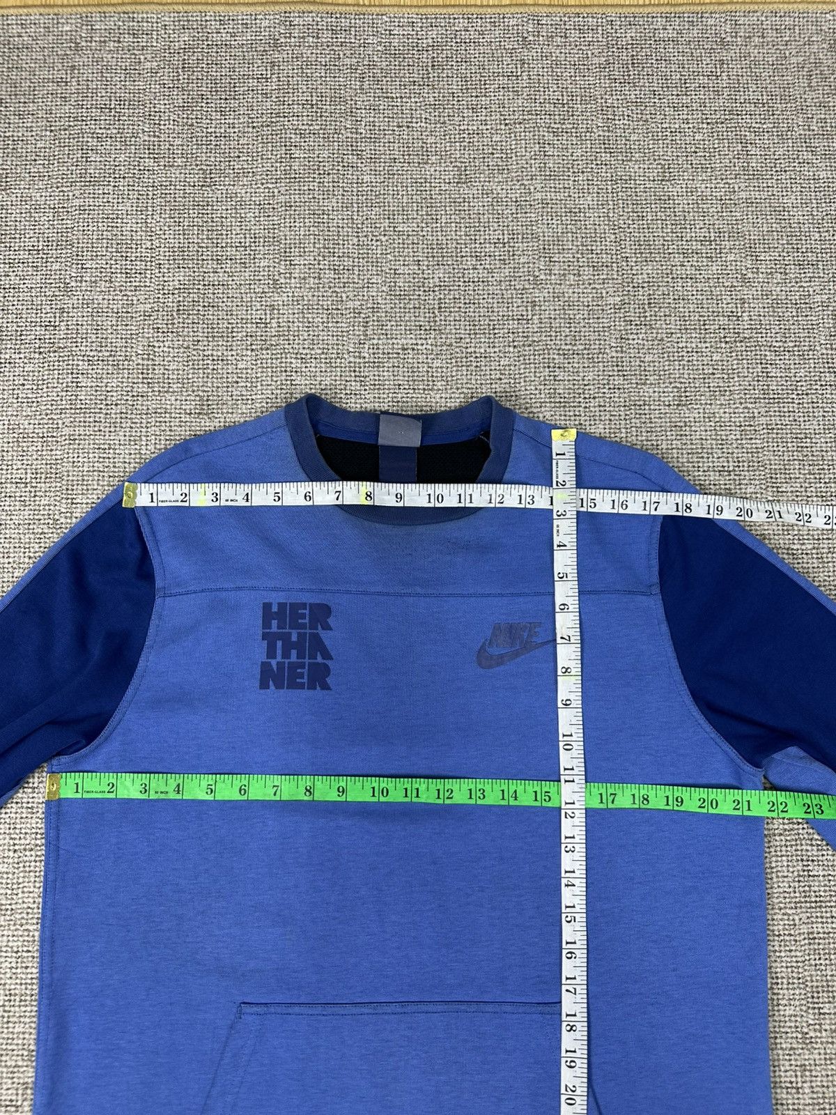 Nike Y2k Nike 2 Tone Sweatshirt Z408 Size US L / EU 52-54 / 3 - 7 Thumbnail
