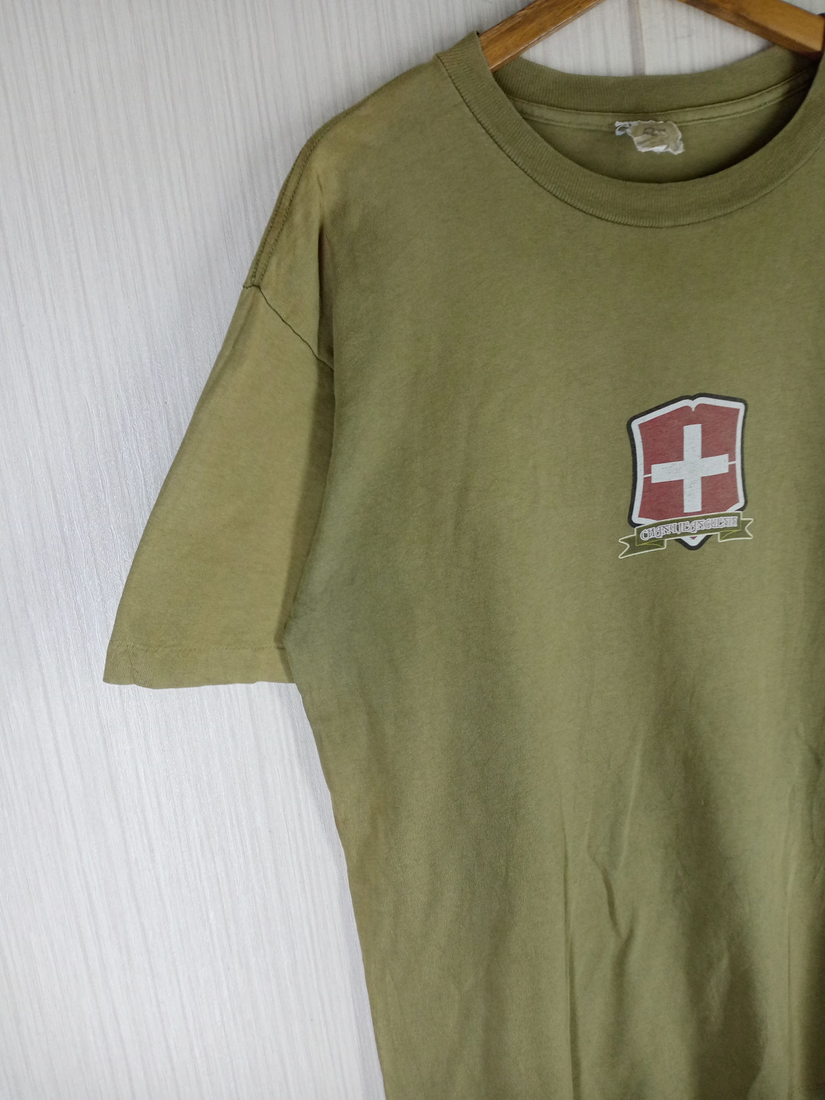 Vintage Chany Jeanquenin Skateboards Tshirt in White, Men's (Size L) — image 6 of 6
