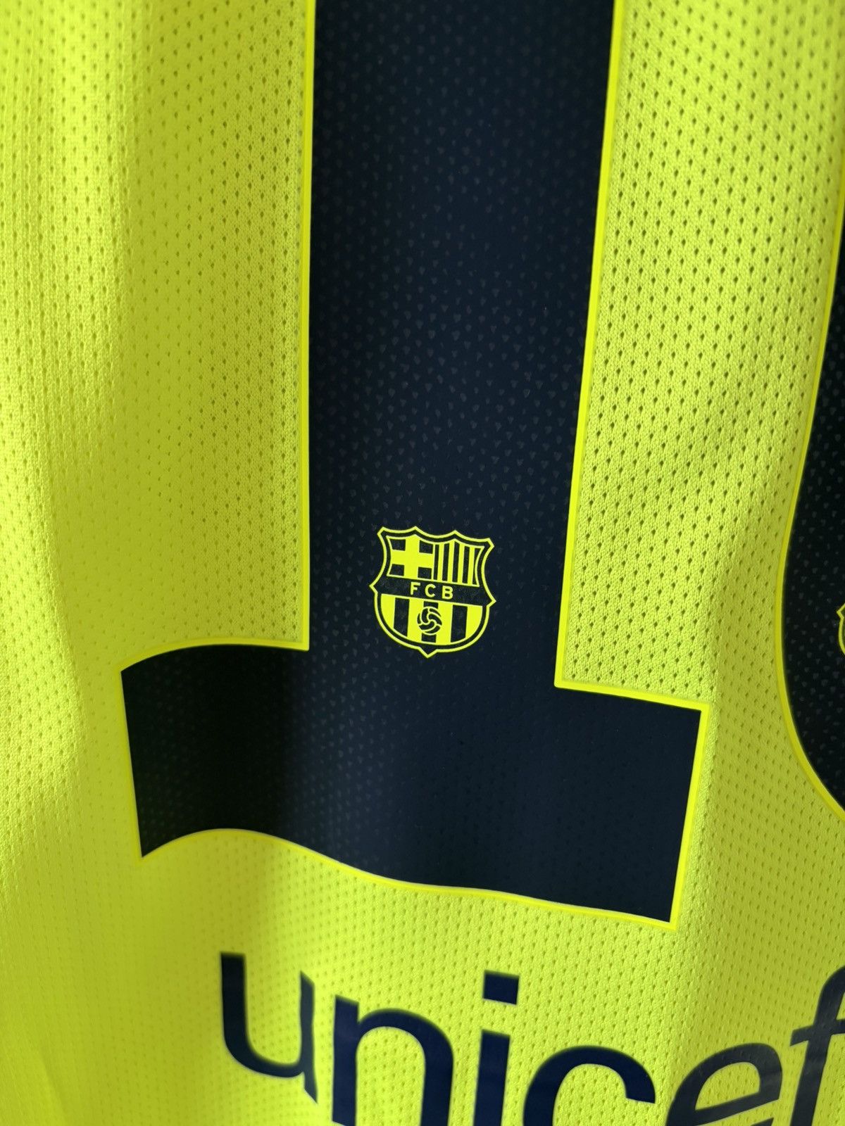 Barcelona nike 2014/2015 trzecia Messi unikat wersja meczowa — zdjęcie 3