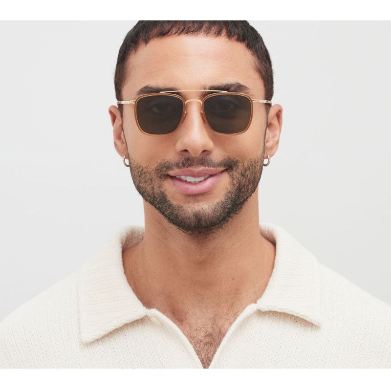 Mykita Mykita Men's Gold Brown Jeppe 6U79 Eyewear Sunglasses Size ONE SIZE - 10 Thumbnail