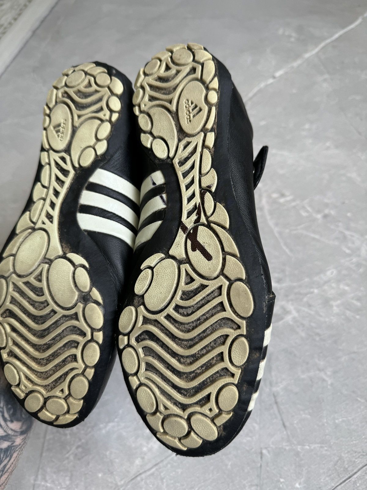 Adidas Vintage 00s Adidas Yoga Vario Leather Slip On Sneakers Y-3 Size US 7.5 / IT 37.5 - 7 Thumbnail