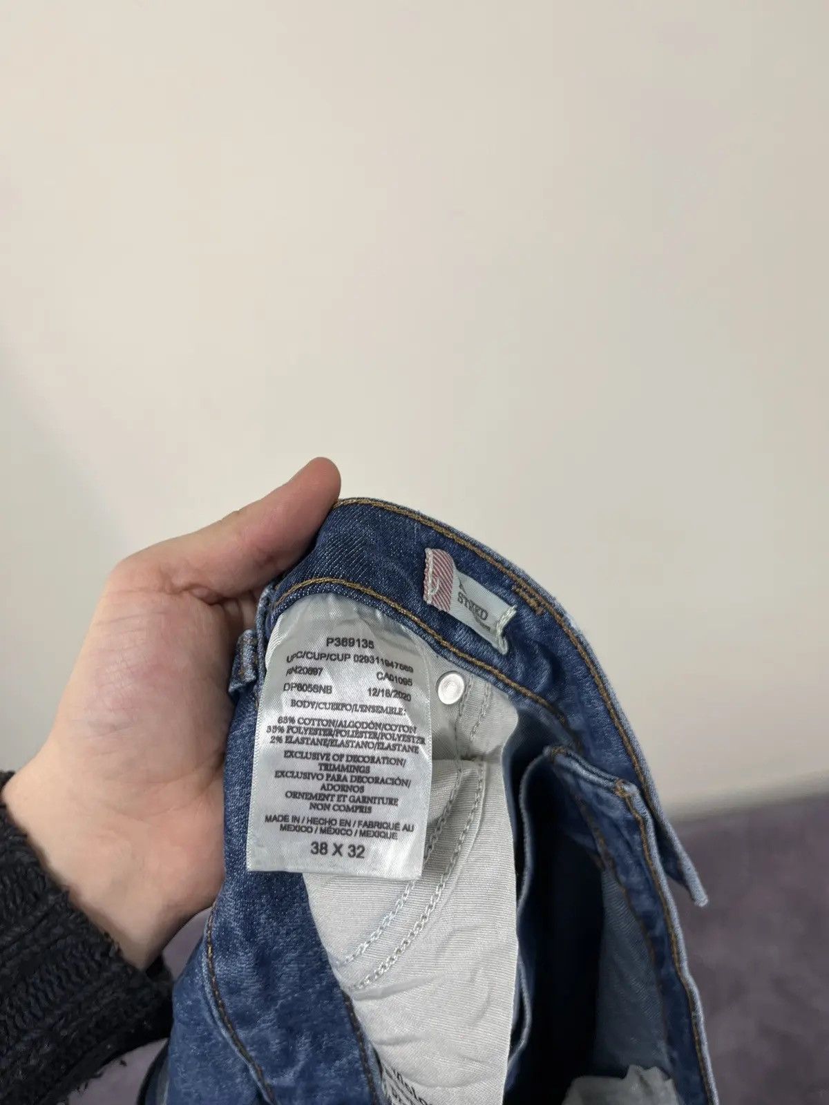 Dickies × Vintage Vintage Dickies Y2K Blue Denim Work American Baggy Jeans Size US 38 / EU 54 - 9 Thumbnail