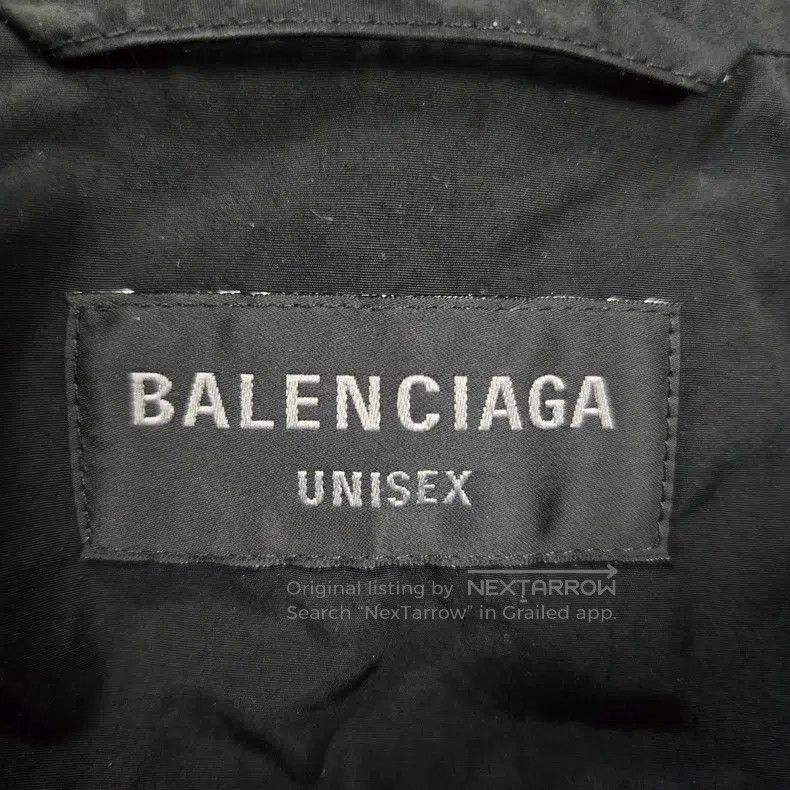 Balenciaga Balenciaga Letter Print Zip-Up Long Sleeve Jacket Size US M / EU 48-50 / 2 - 6 Thumbnail