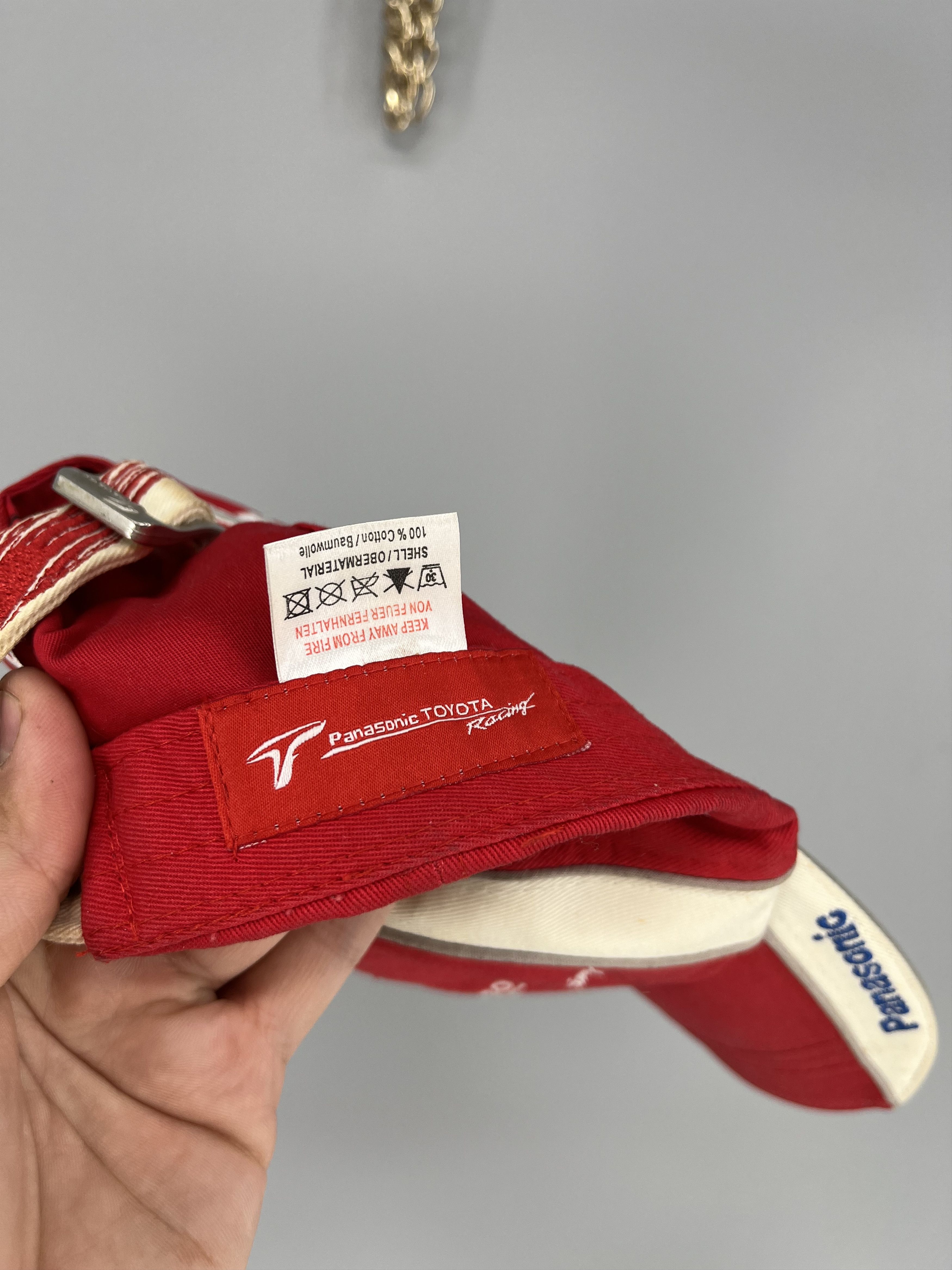 Vintage Vintage 90s Toyota Panasonic racing vintage cap/hat Size ONE SIZE - 9 Thumbnail