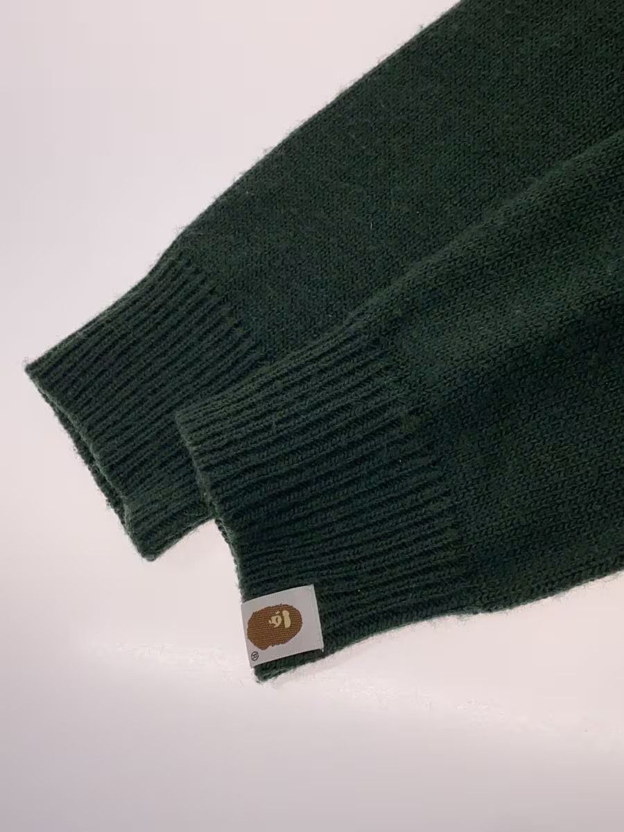 Bape A Bathing Ape Acrylic Knit Sweater Green Size US M / EU 48-50 / 2 - 5 Thumbnail