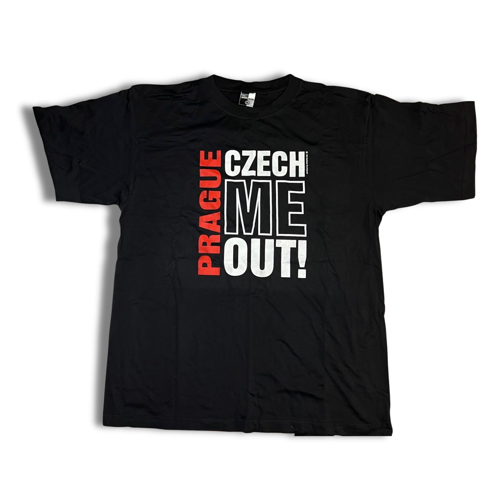 Other Prague Czech Me Out Black Tee T-Shirt XXL Quality Textile Co Size US XXL / EU 58 / 5 - 2 Thumbnail