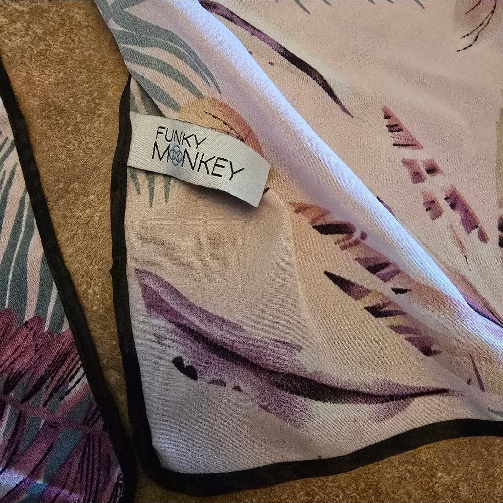 Other Multicolored | FUNKY MONKEY | Bikini Cover Up Size ONE SIZE - 3 Thumbnail