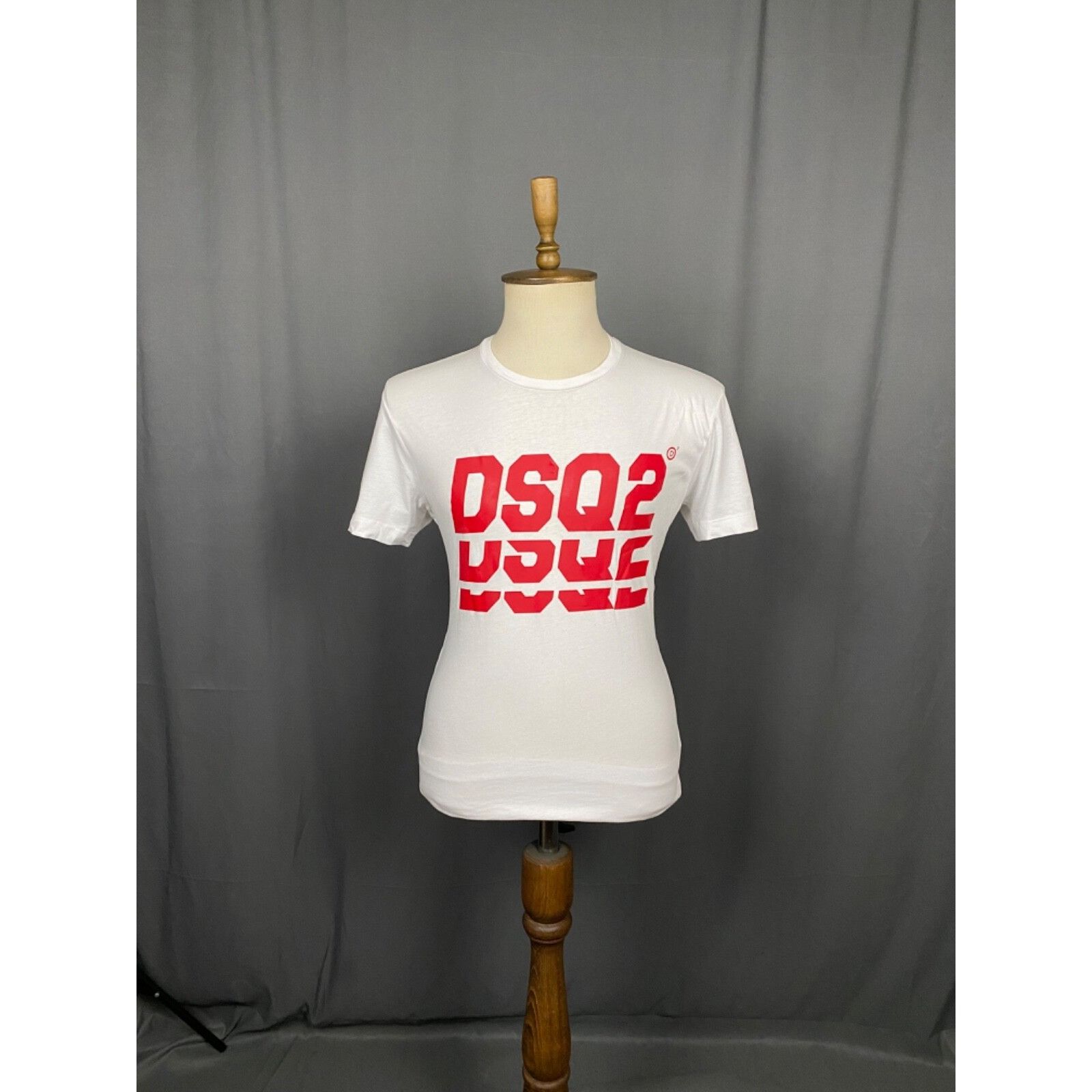 Dsquared2 Dsquared2 Big Logo Men's White T-Shirt Size M Size US M / EU 48-50 / 2 - 3 Thumbnail