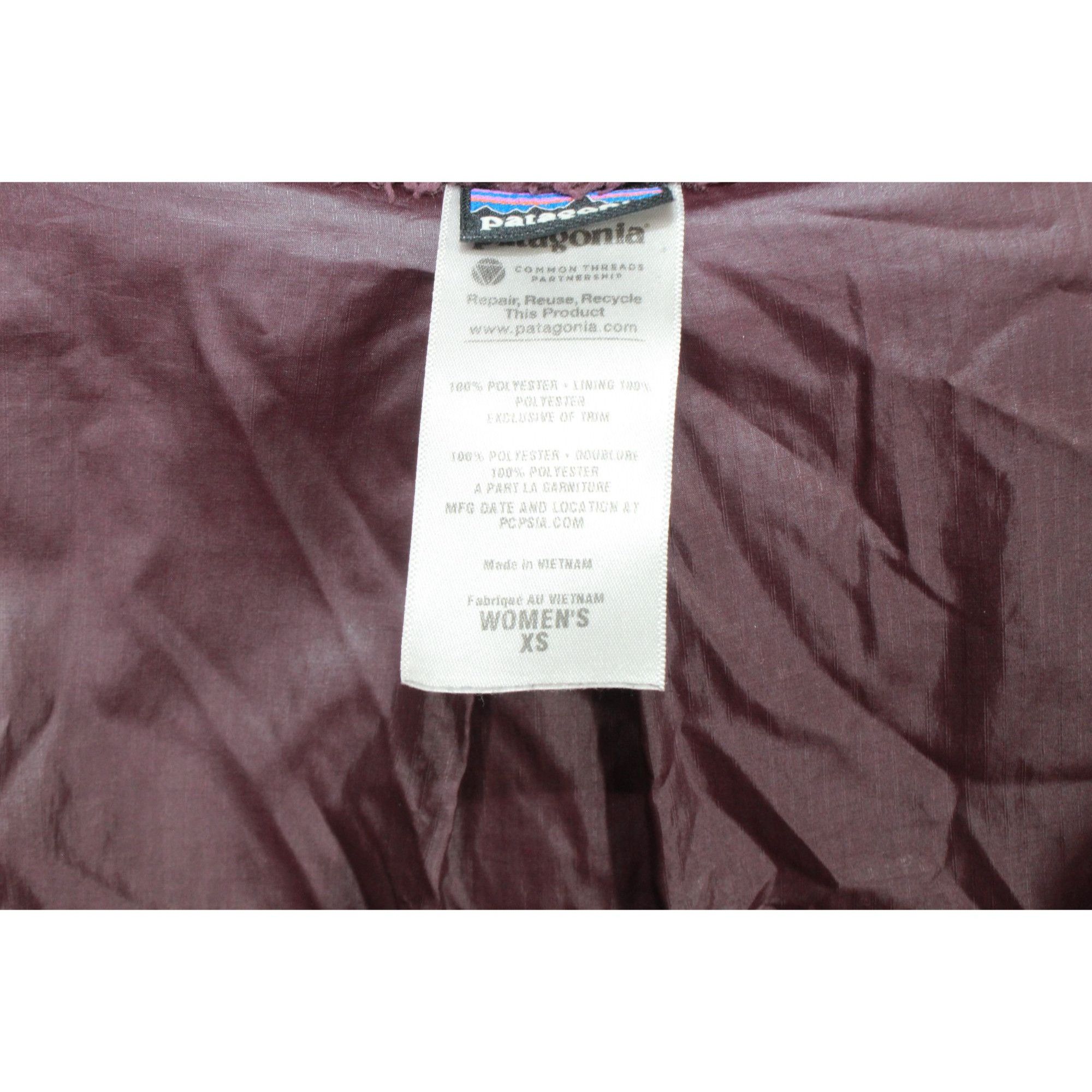 Patagonia Patagonia Women's Purple Fleece Full Zip Lined Jacket XS Size XS / US 0-2 / IT 36-38 - 8 Thumbnail