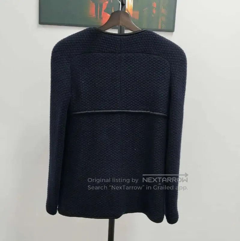 Chanel Chanel Blue Cotton Blend Women's Cardigan . Size XXS / US 00 / IT 34 - 2 Thumbnail