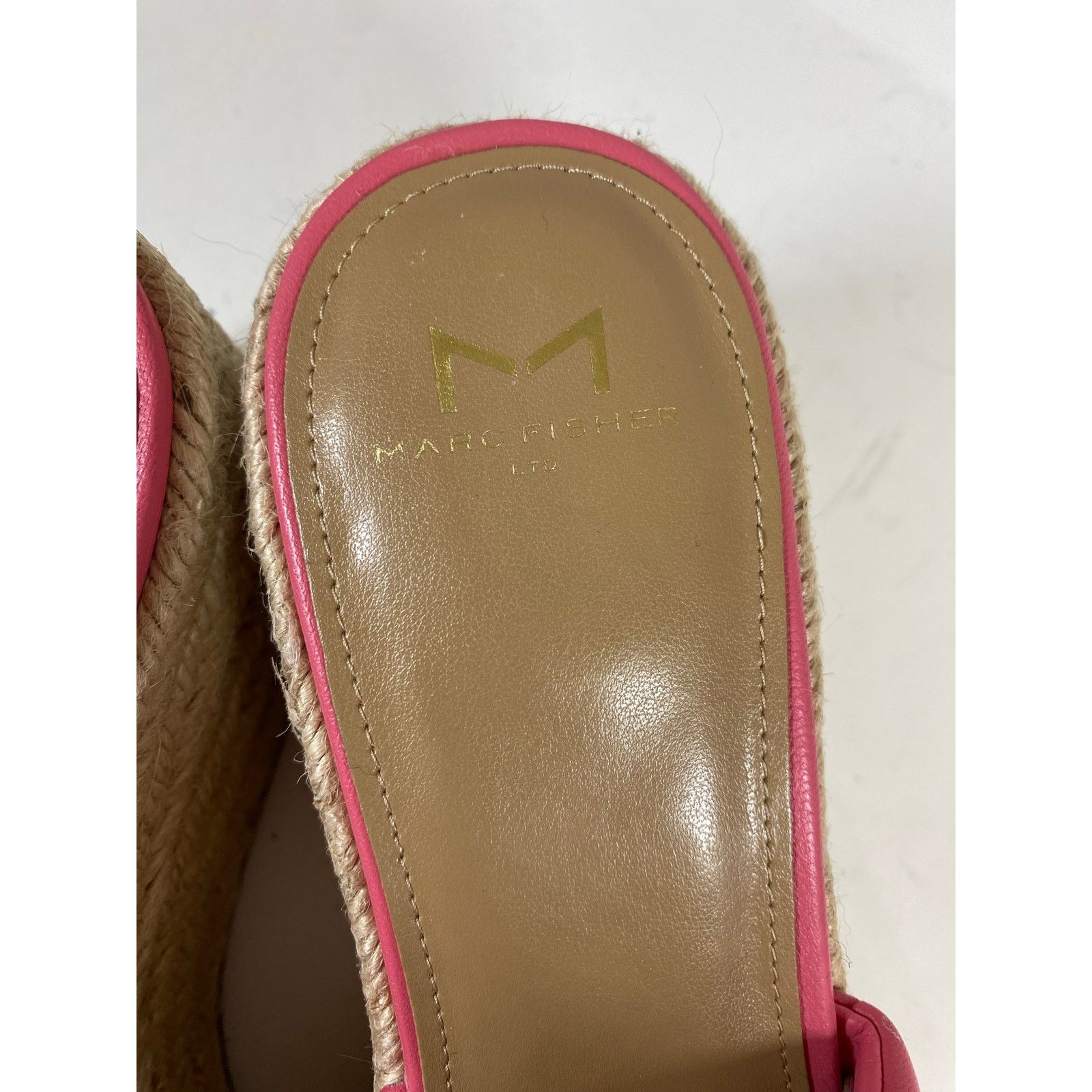 Marc Fisher Marc Fisher Espadrille Platform Sandals Pink 9.5W Size US 9.5 / IT 39.5 - 8 Thumbnail