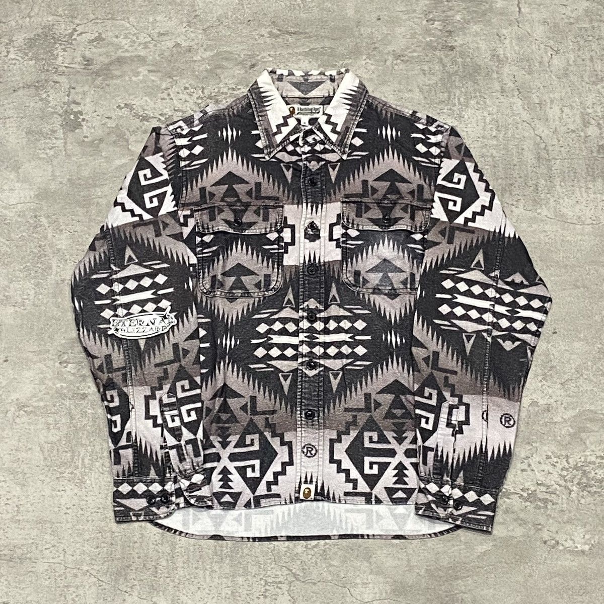 Bape Bape Native Longsleeve Button Up Shirt Size US S / EU 44-46 / 1 - 1 Thumbnail