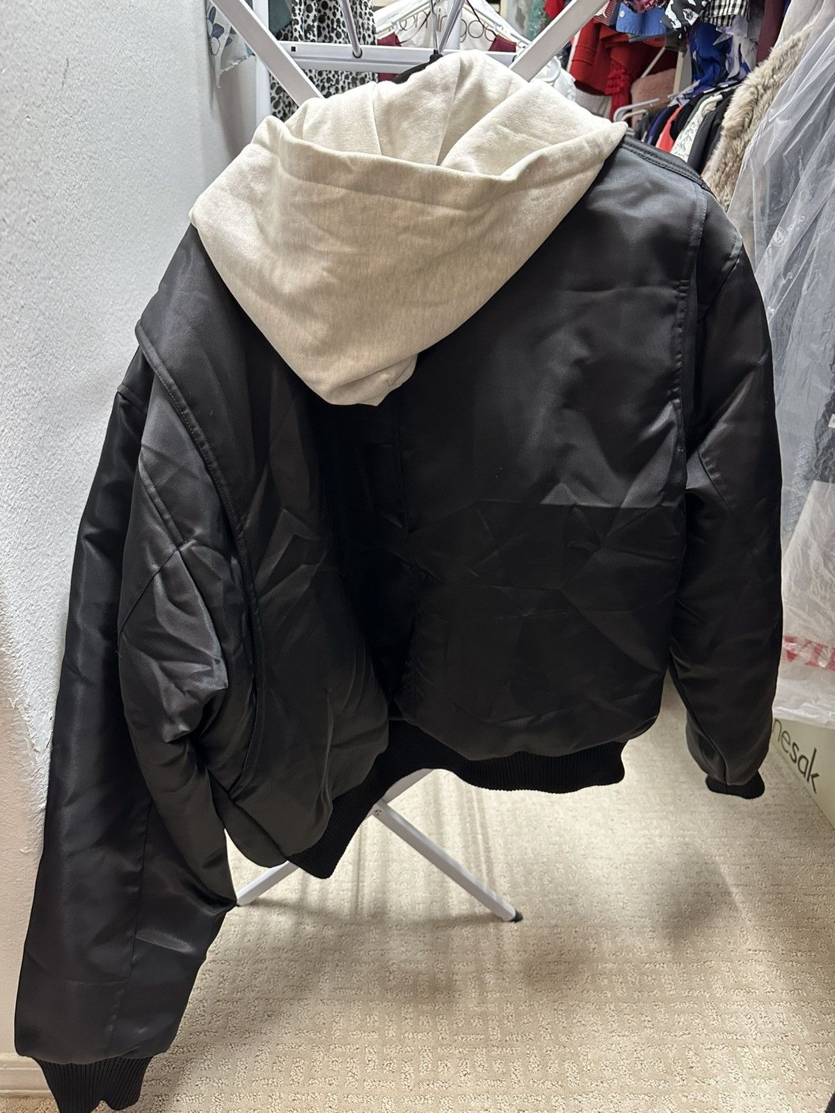 Other LWH Locust and Wild Honey Hooded Bomber Jacket Large BNWT Size US L / EU 52-54 / 3 - 6 Thumbnail