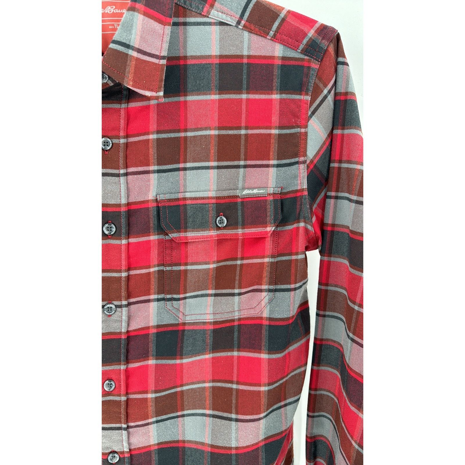 Eddie Bauer Eddie Bauer Classic Fit Flannel Buffalo check size LT Size US L / EU 52-54 / 3 - 3 Thumbnail