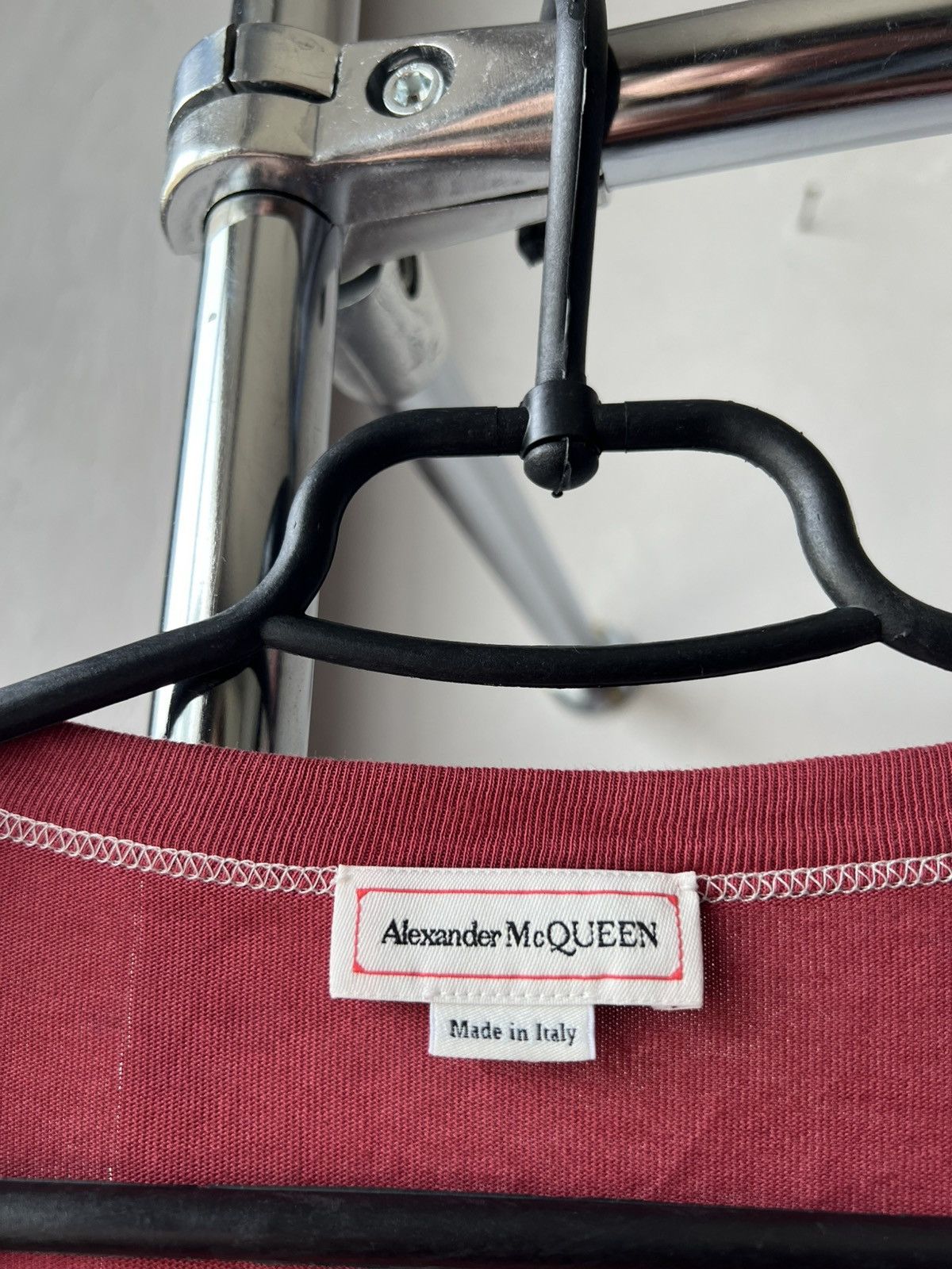 Alexander McQueen AW22 ALEXANDER MQUEEN DESIGNER MENS T SHIRT MADE IN ITALY Size US XL / EU 56 / 4 - 6 Thumbnail