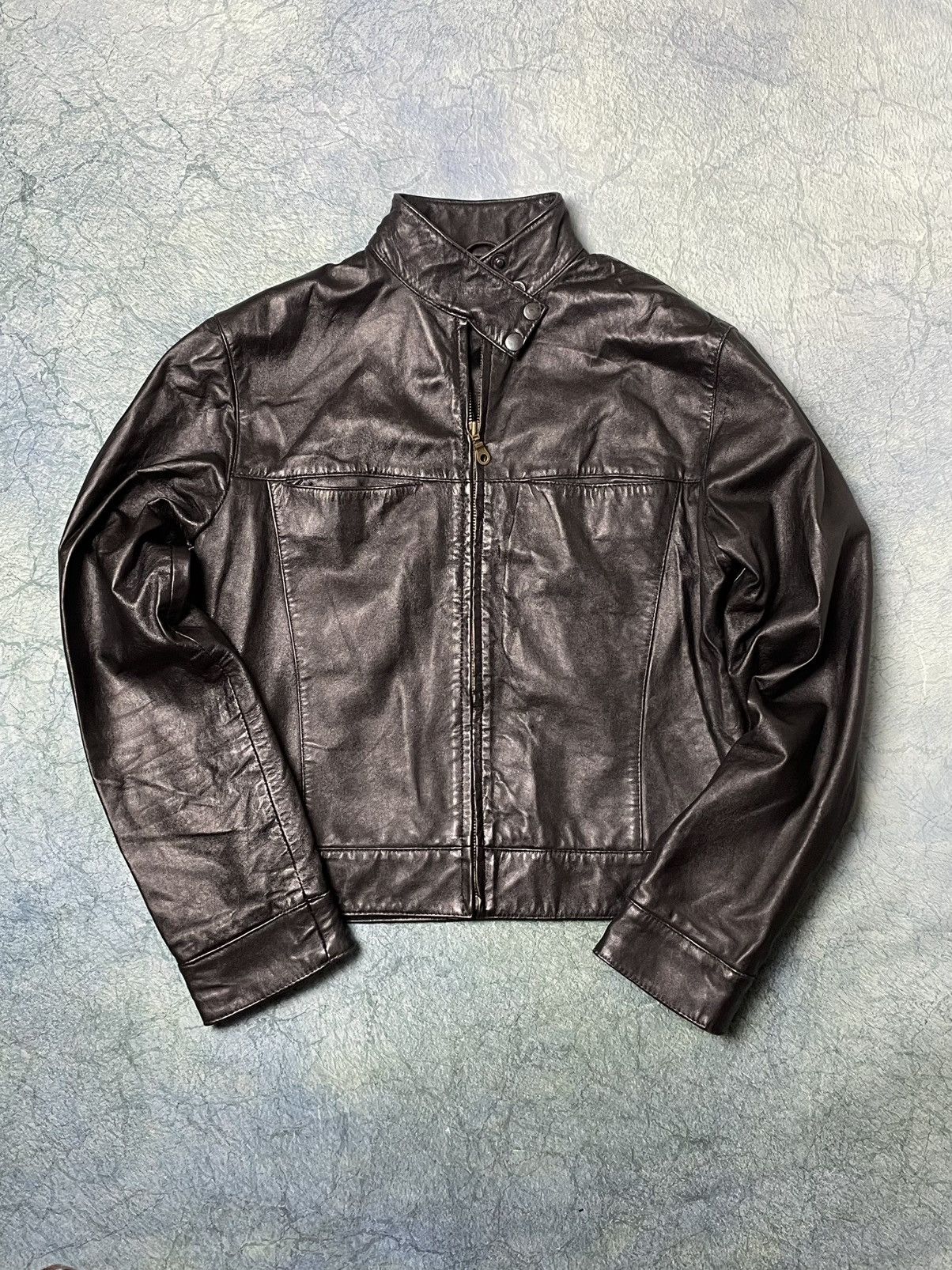 Designer × Vintage Vintage leather jacket Size M / US 6-8 / IT 42-44 - 1 Thumbnail