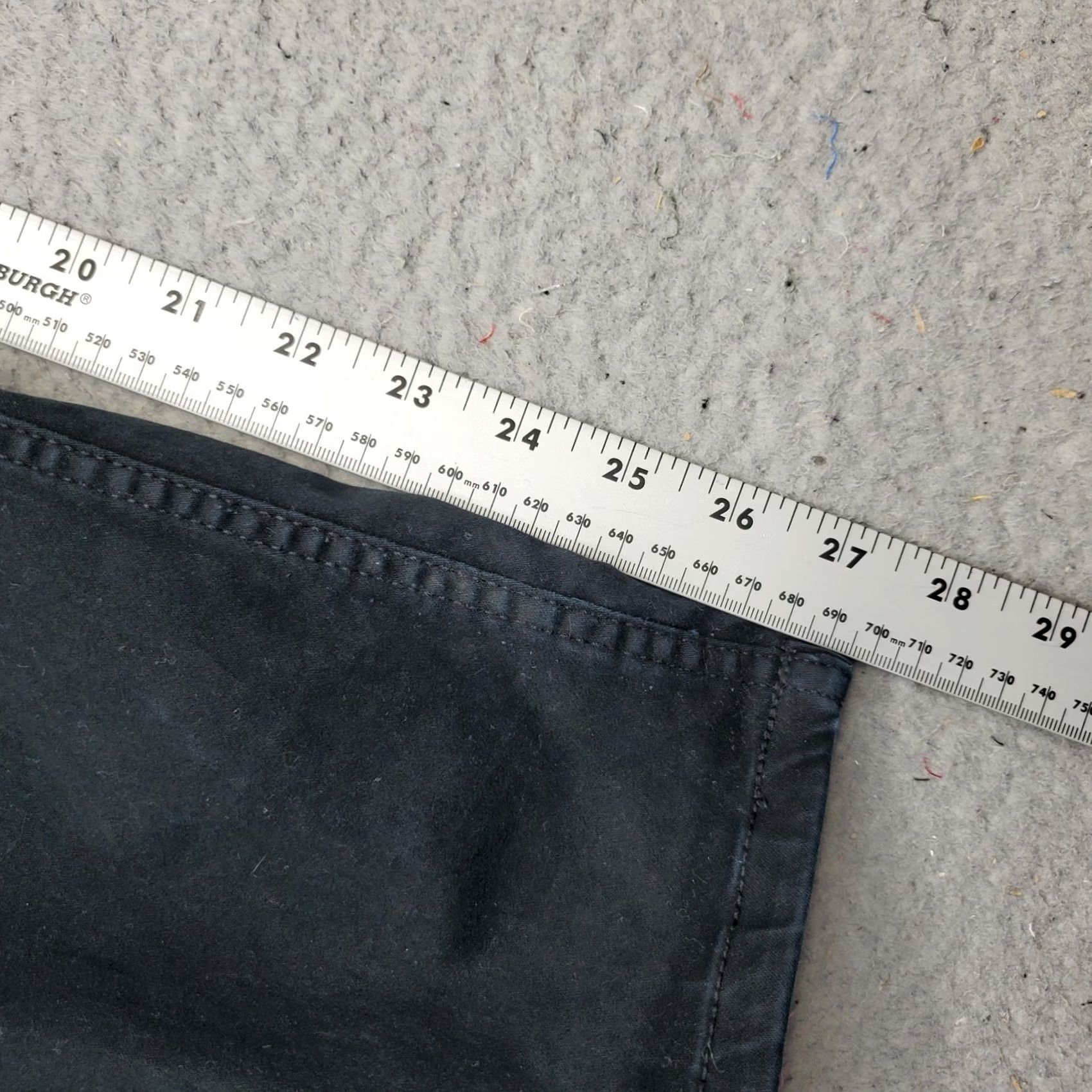 DKNY DKNY Mens Straight Jeans 38x32 Black Denim Stretch Dark Wash Vintage: No Size US 38 / EU 54 - 6 Thumbnail