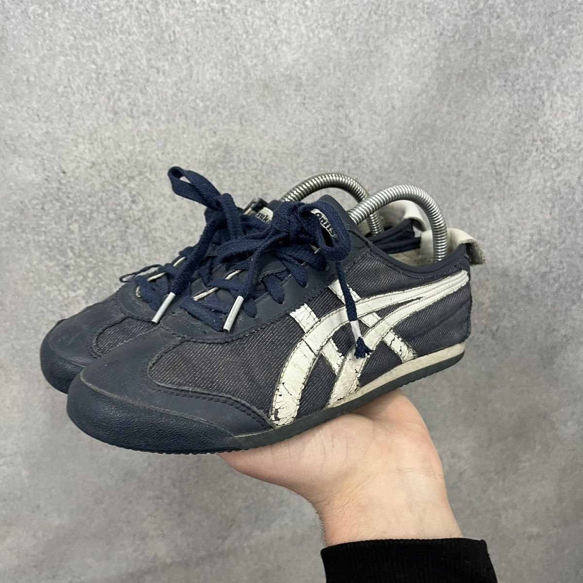Asics Asics Onitsuka Tiger Mexico 66 Vintage Leather Sneakers Rare Size US 5.5 / EU 38 - 5 Thumbnail