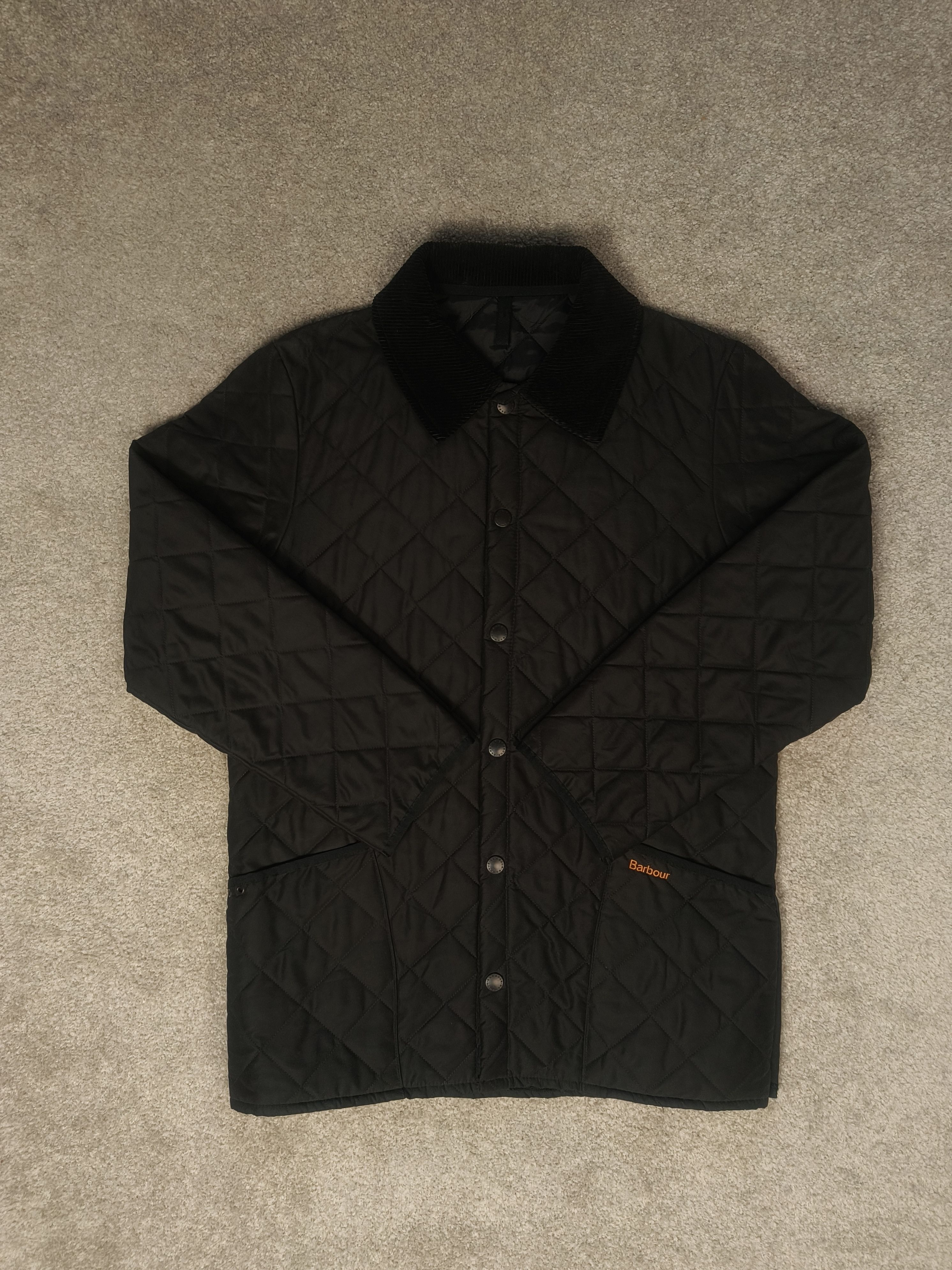Barbour Barbour Eskdale Dark Quilted Men's Jacket Size US S / EU 44-46 / 1 - 1 Thumbnail