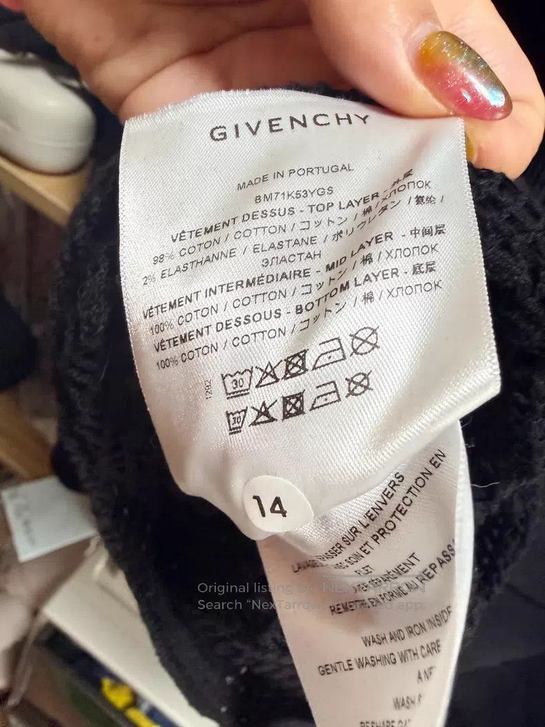 Givenchy Givenchy Black Triple Panel Deconstructed Hoodie Size US XL / EU 56 / 4 - 5 Thumbnail