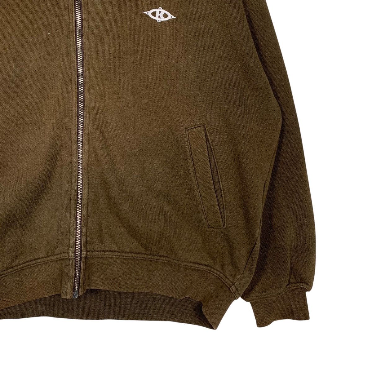 Japanese Brand KILLER LOOP Big Logo Zipper Hoodie Sweatshirt #1773-C78 Size US S / EU 44-46 / 1 - 7 Thumbnail
