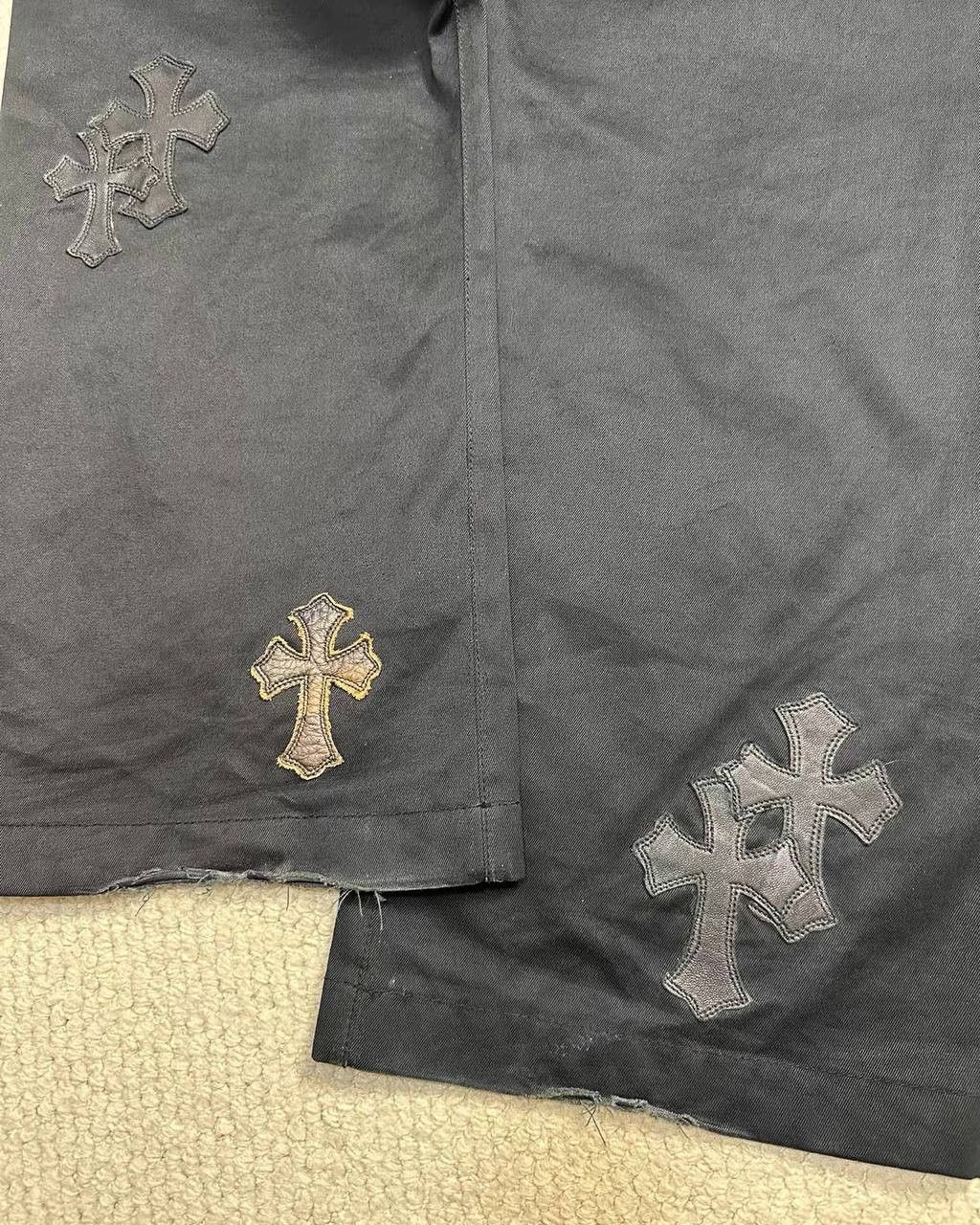 Chrome Hearts black camouflage chinos with a crisscross pattern Size US 38 / EU 54 - 4 Thumbnail