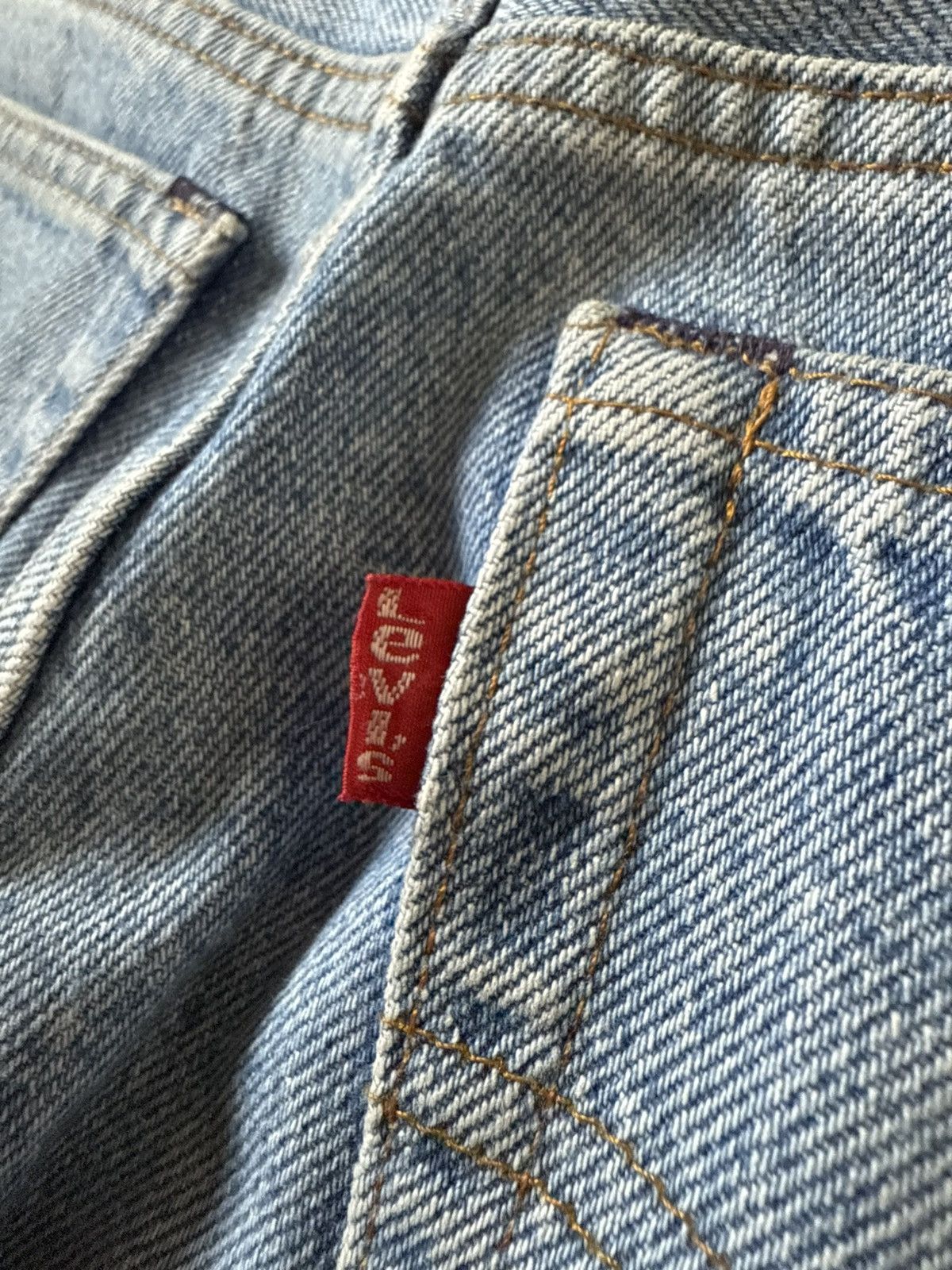 Levi's 70s Vintage Levis 517 Talon Zipper Flared Bootcut Jeans Size US 29 - 19 Thumbnail