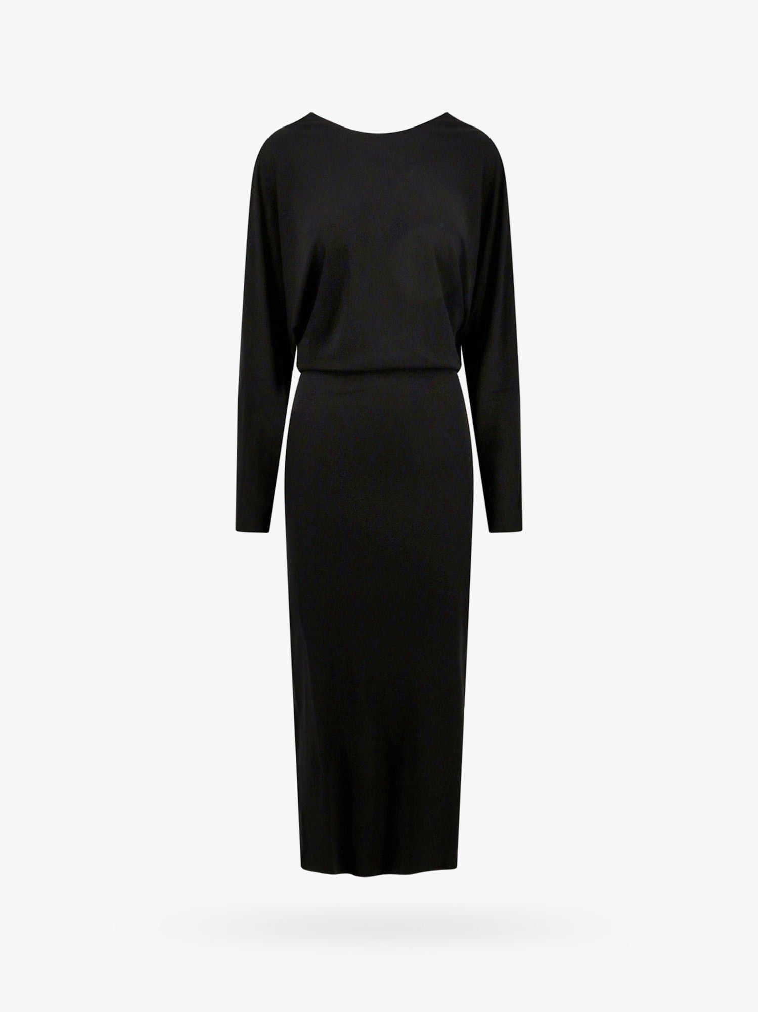 image of Khaite Dress Woman Black Long Dresses, Women's (Size Small)