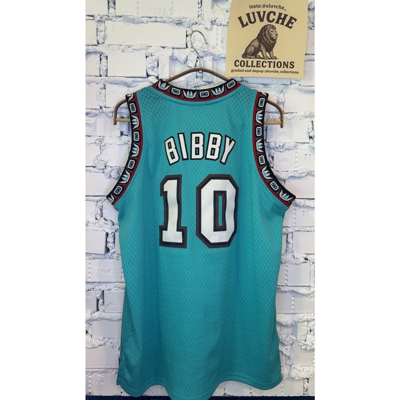 Mitchell & Ness Vintage Vancouver Grizzlies Jersey XL NBA Mike Bibby 90s Size US XL / EU 56 / 4 - 2 Thumbnail