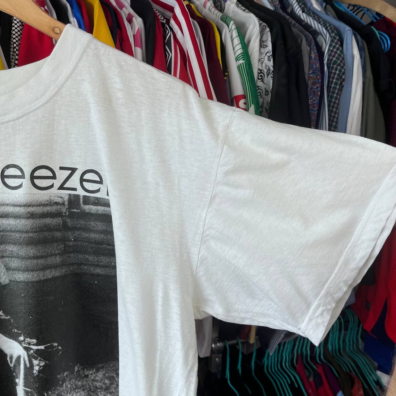 Band Tees Vintage 90s Weezer Band Alternative Punk Rock Music Tshirt Size US XL / EU 56 / 4 - 6 Thumbnail
