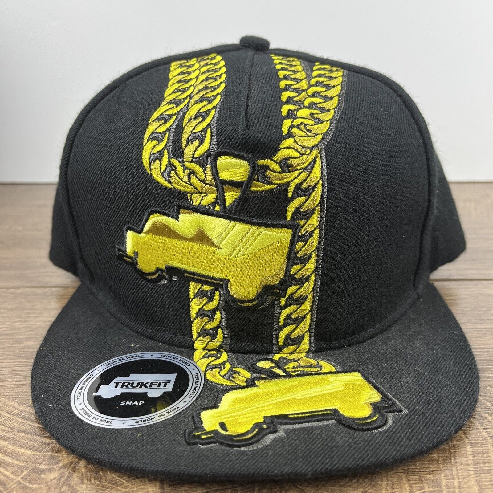Other Gold Chains Hat Trucks Black Hat Snapback Adjustable Adult S Size ONE SIZE - 5 Thumbnail