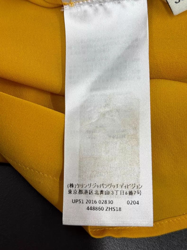 Gucci Gucci Yellow and red silk shirt Size XS / US 0-2 / IT 36-38 - 7 Thumbnail