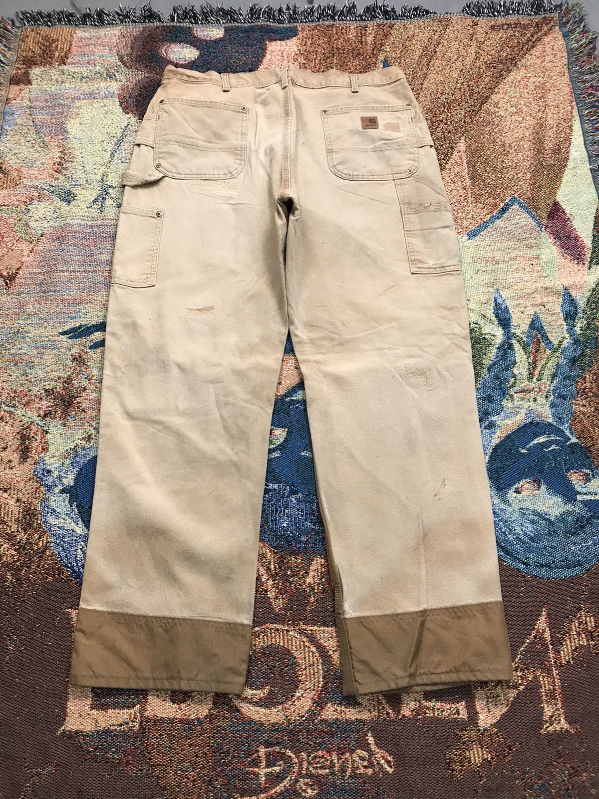 Carhartt Vintage Carhartt B292 BRN double knee workwear denim Size US 38 / EU 54 - 2 Thumbnail