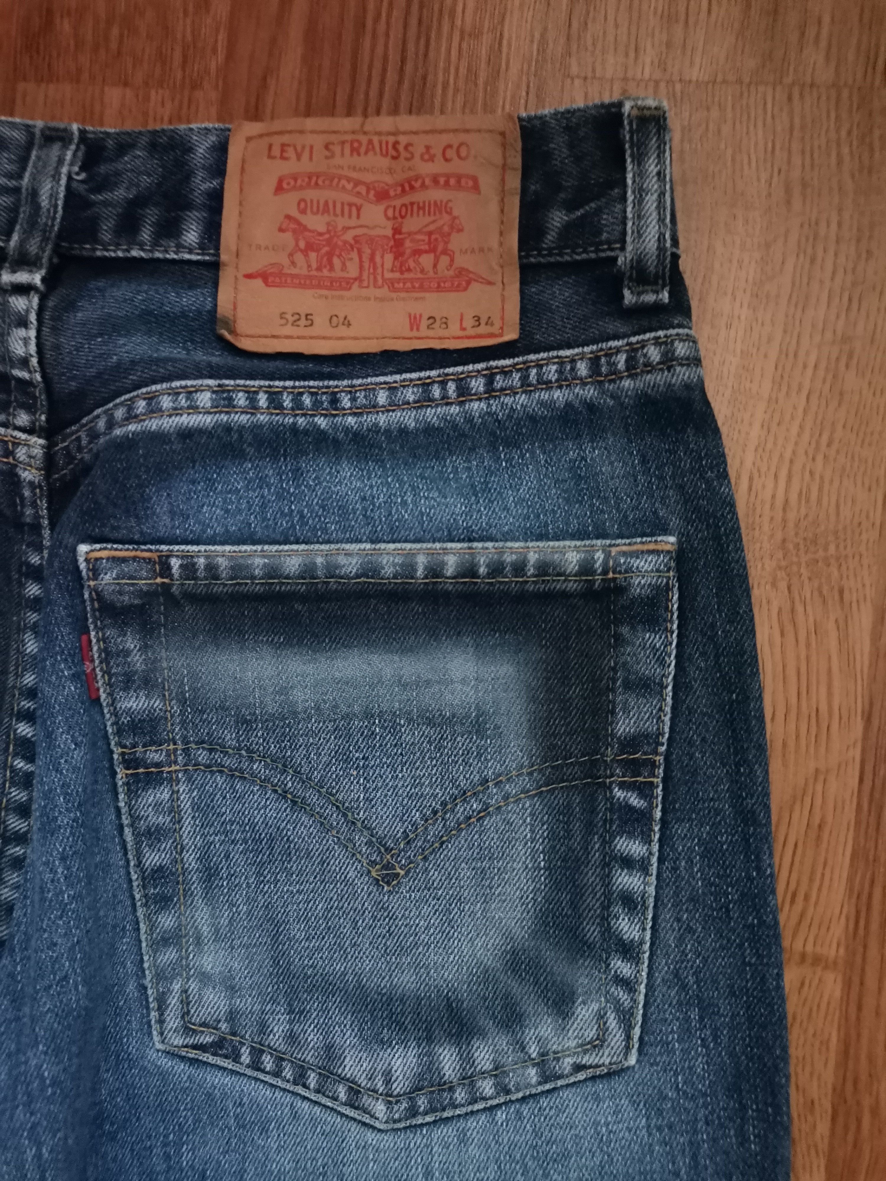 Levi's × Vintage Vintage Levi's Women's 525 Flared Jeans Size 28" / US 6 / IT 42 - 2 Thumbnail