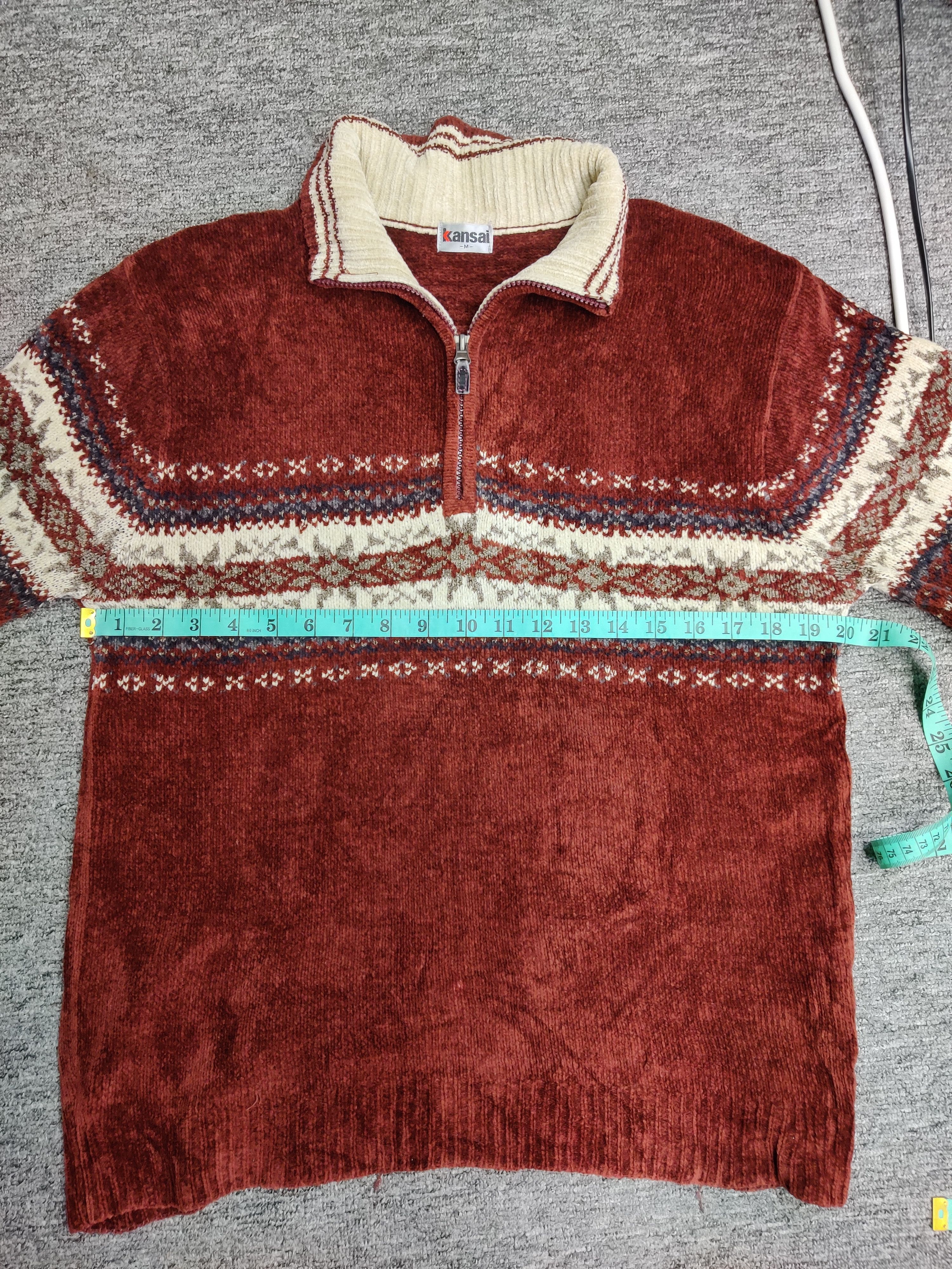 Kansai Yamamoto Vintage 90's Kansai Yamamoto Sweater Knitwear Size US M / EU 48-50 / 2 - 13 Thumbnail