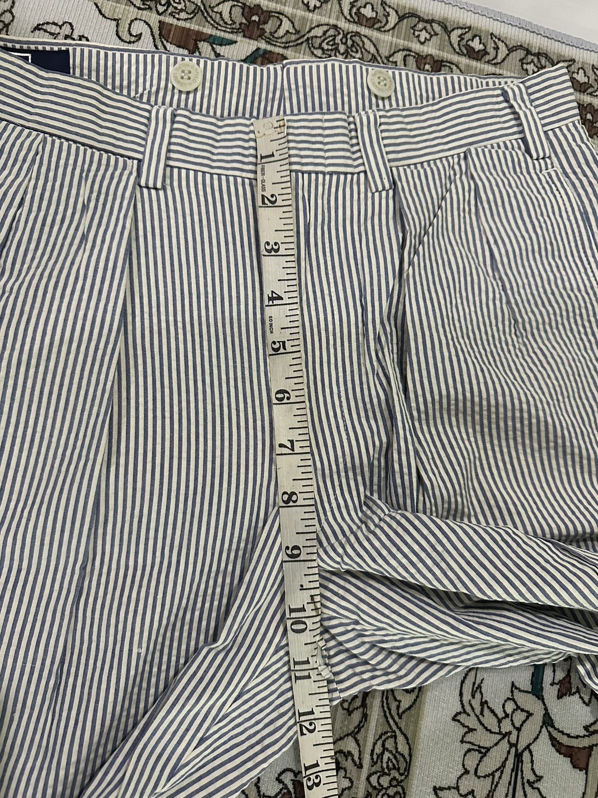 Polo Ralph Lauren Vintage Polo Ralph Lauren Stripe Trouser Pant Size US 28 / EU 44 - 22 Thumbnail