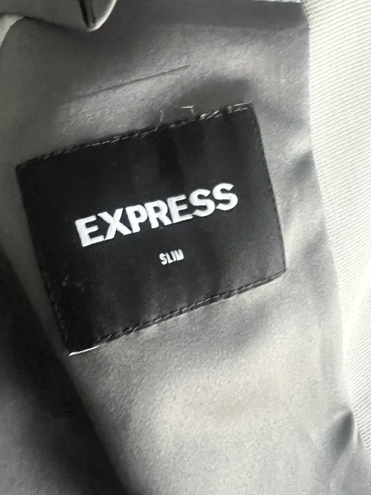Express EXPRESS SUIT BLAZER/ PANTS SLIM FIT Size 44S - 3 Thumbnail