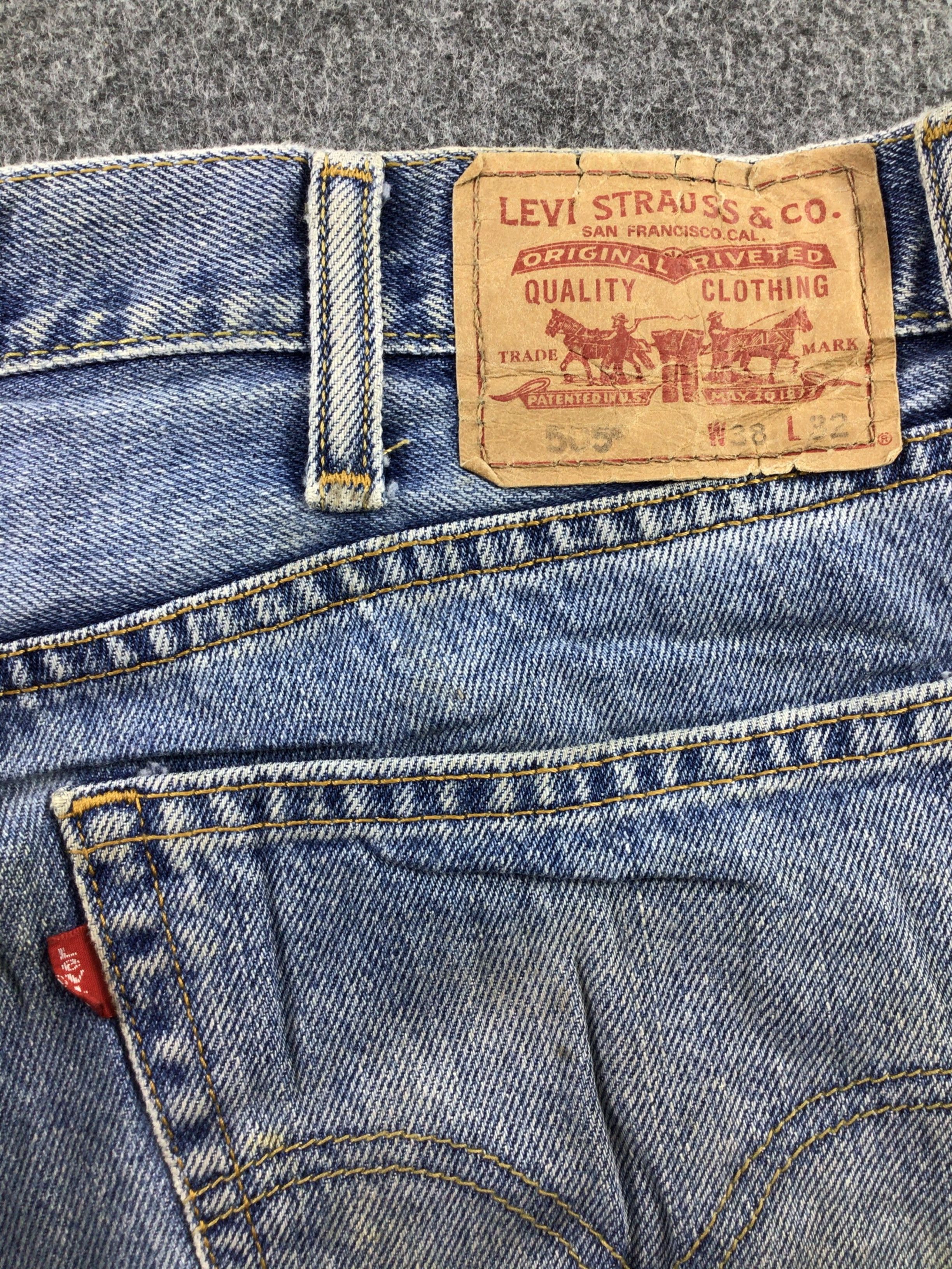 Levi's × Vintage Vintage Levis 505 Jeans-JM520 Size US 39 - 5 Thumbnail