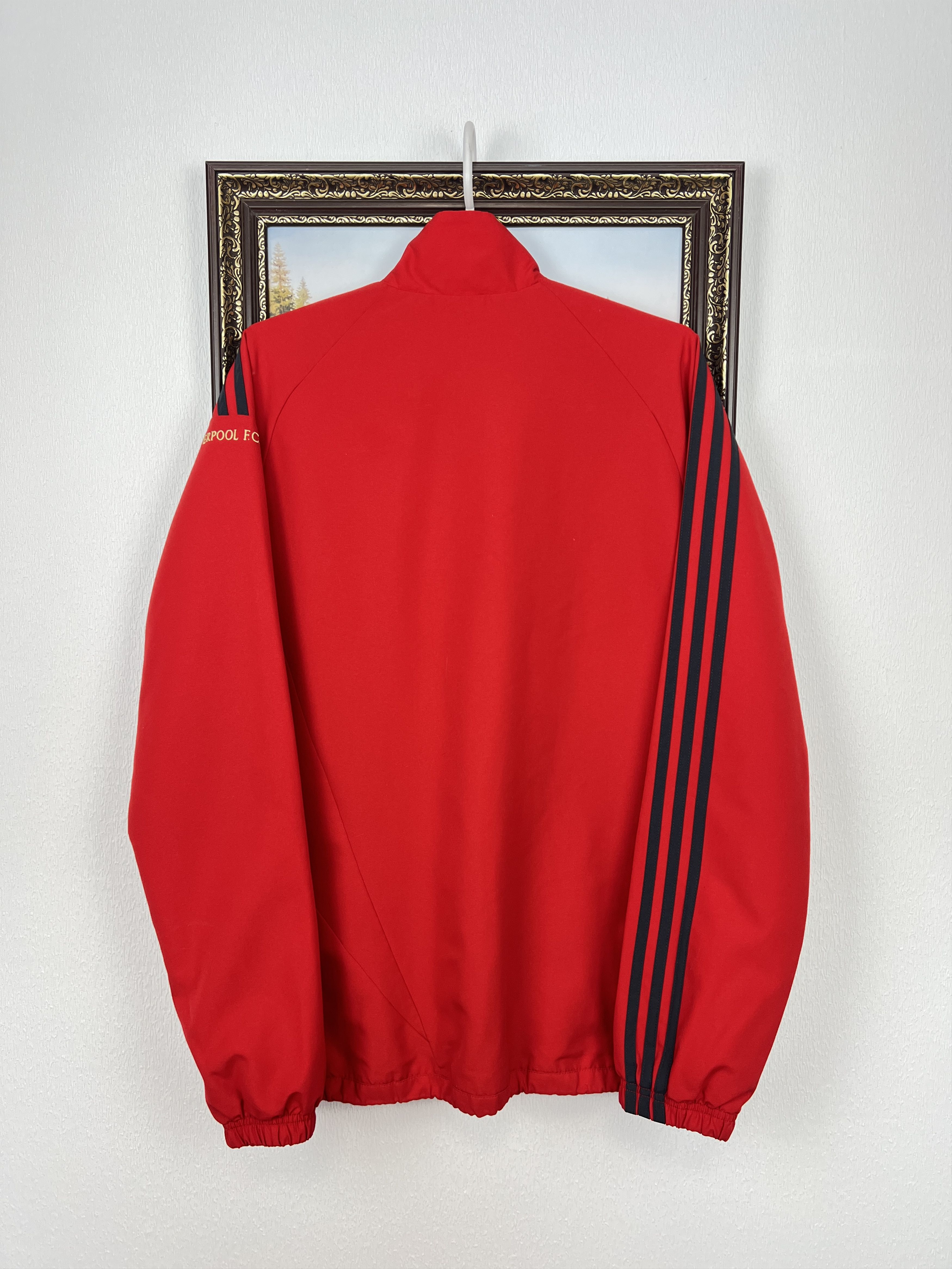 Adidas Vintage Adidas Liverpool Football Jacket Soccer YNWA Size US M / EU 48-50 / 2 - 14 Thumbnail