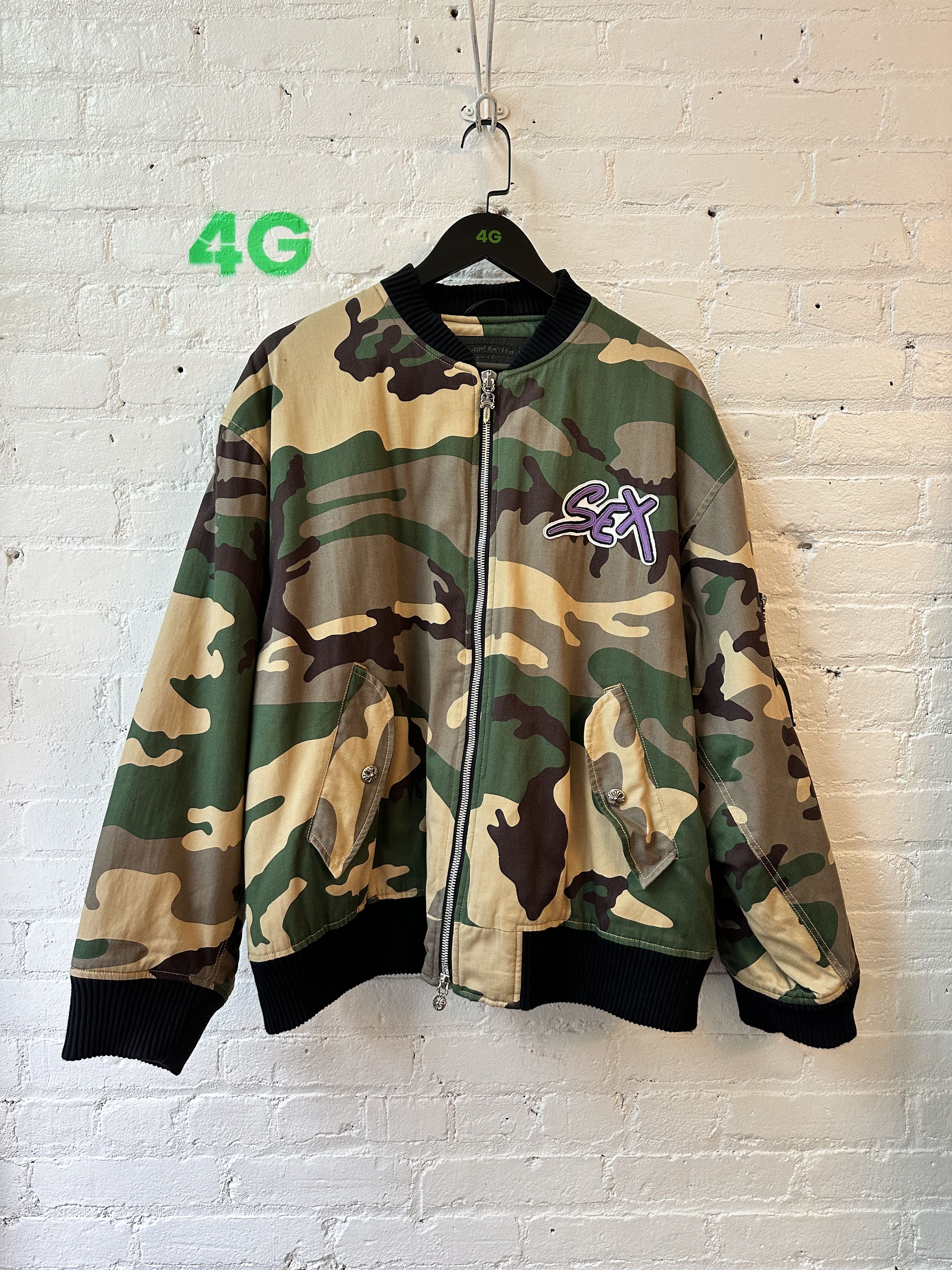 Chrome Hearts Chrome Hearts SEX Matty Boy Bomber 4G SELLER Size US XL / EU 56 / 4 - 3 Thumbnail