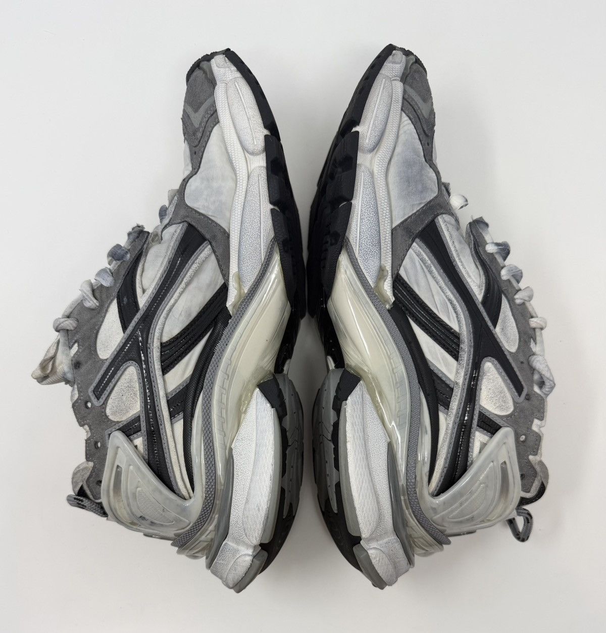 Balenciaga Balenciaga Runner Sneaker Grey/White/Black Size US 8 / EU 41 - 4 Thumbnail