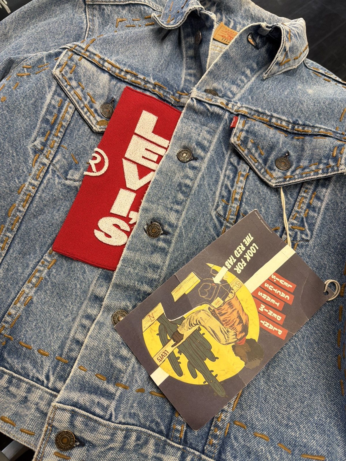 DENIM TEARS × Levi's Levi’s X Denim Tears Jean Jacket Size US M / EU 48-50 / 2 - 10 Thumbnail