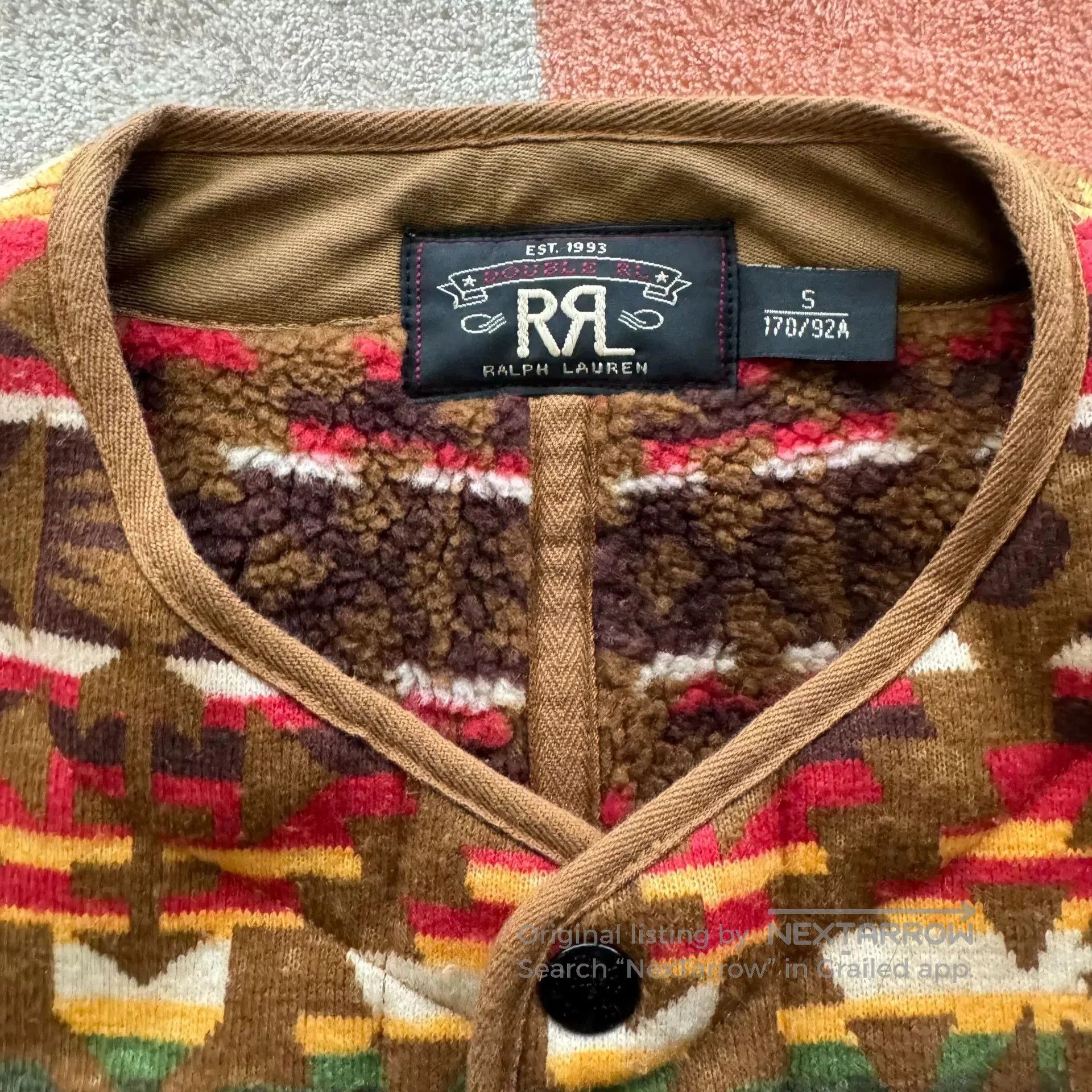 RRL Ralph Lauren Ralph Lauren Double RL Winter Vest. Size US S / EU 44-46 / 1 - 5 Thumbnail
