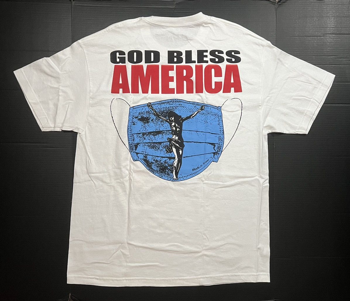 Absent Absent Heaven Help Us Covid 2020 T-Shirt - White XL Size US XL / EU 56 / 4 - 2 Thumbnail