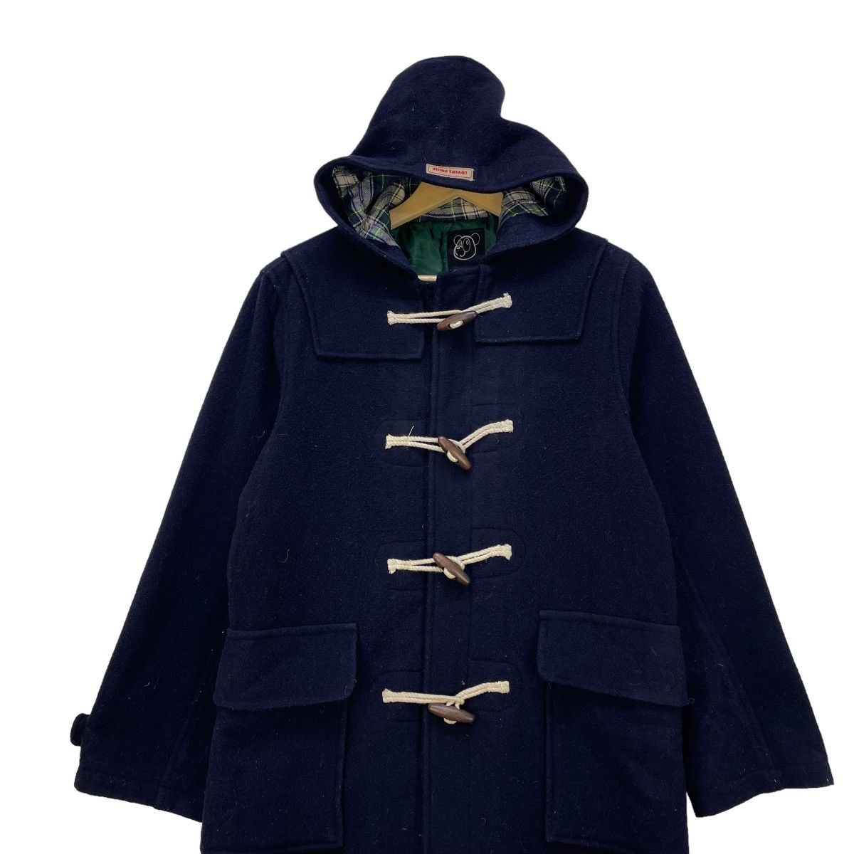 Angel Blue × Hysteric Glamour 💥Japanese Brand Super Lovers Duffle Jacket Made In Japan Size M / US 6-8 / IT 42-44 - 4 Thumbnail