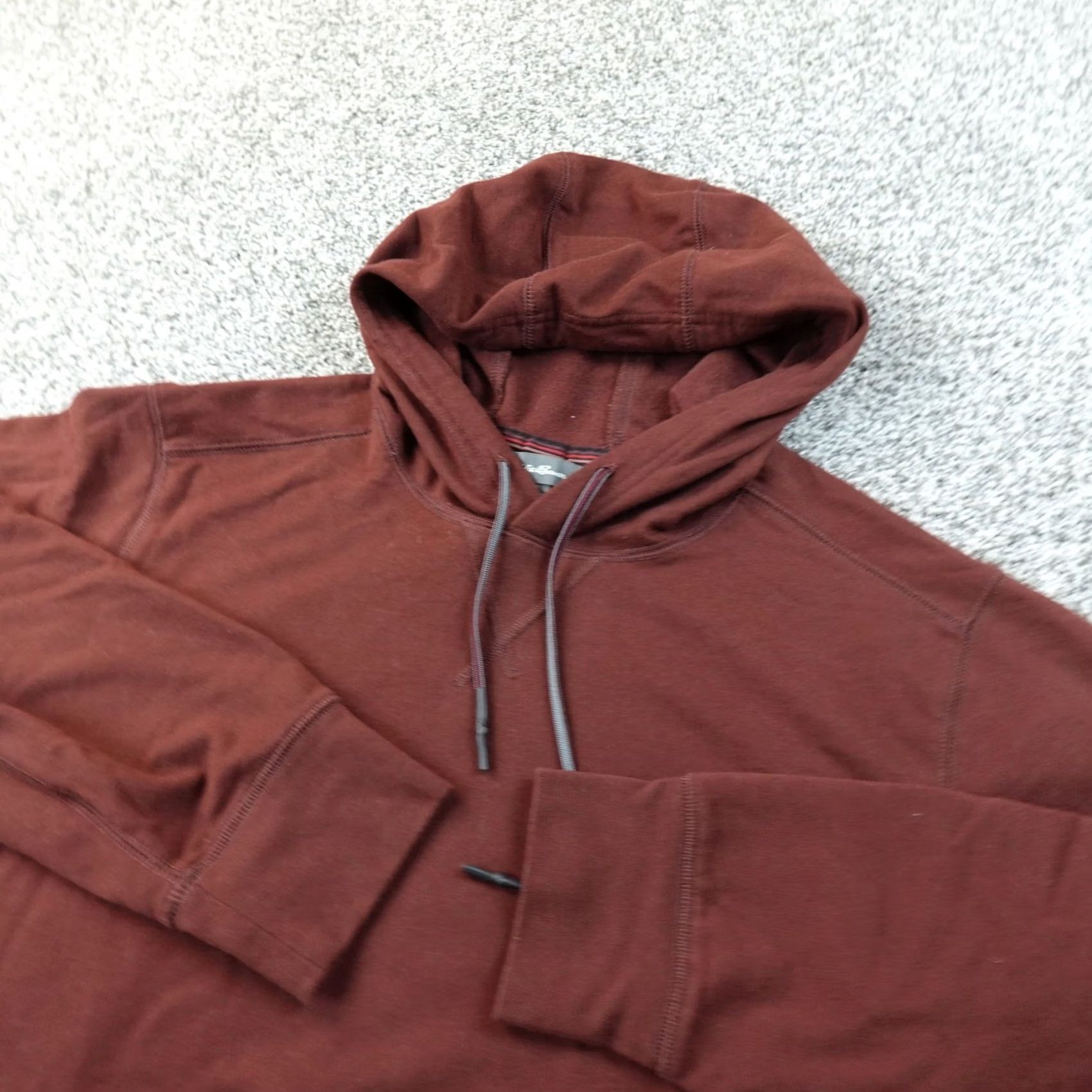 Eddie Bauer Eddie Bauer Hoodie Mens M Brown Pullover Sweatshirt Hiking Outdoor Casual Top Size US M / EU 48-50 / 2 - 2 Thumbnail