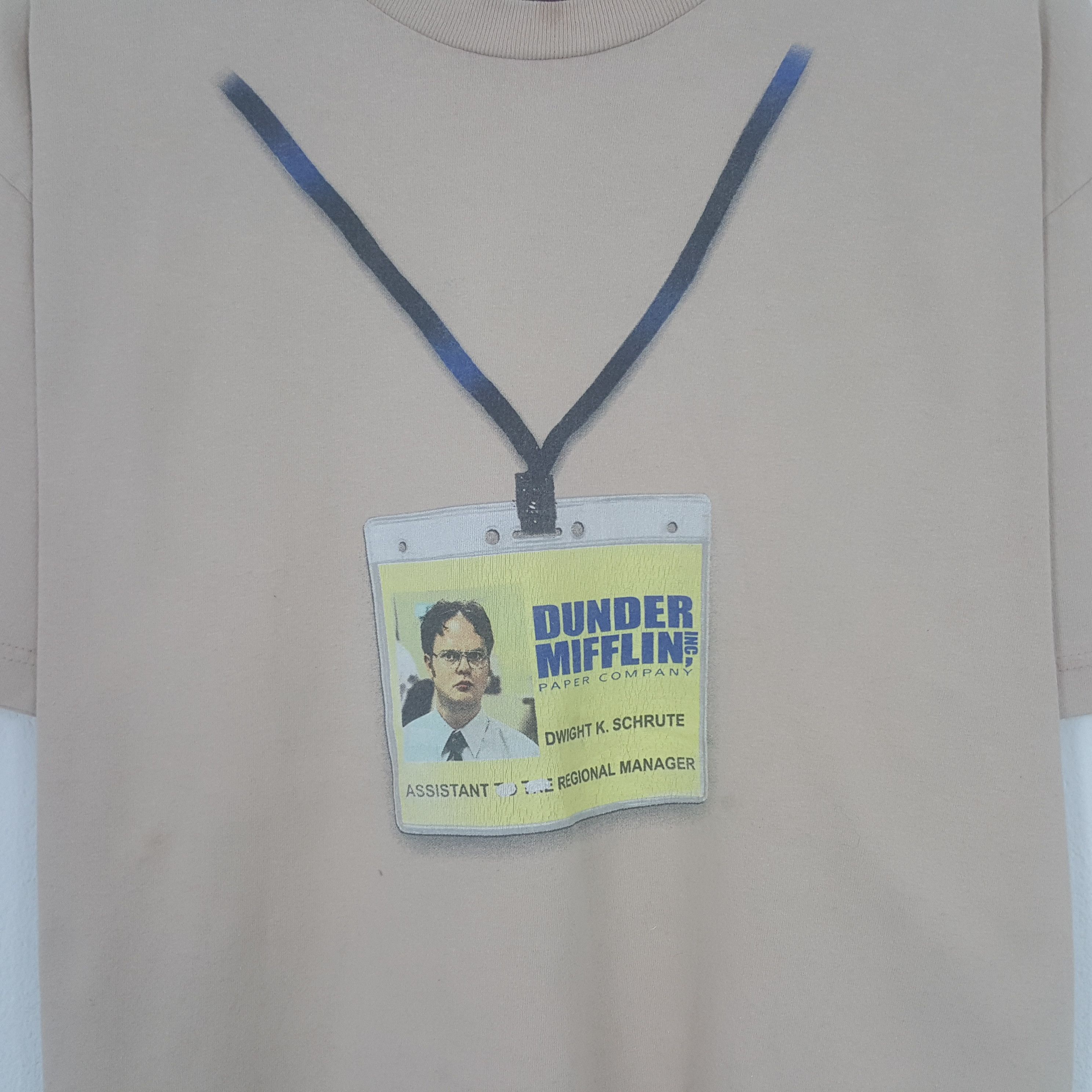 Alstyle × Vintage Vintage Dunder Mifflin Tshirt Size US L / EU 52-54 / 3 - 2 Thumbnail