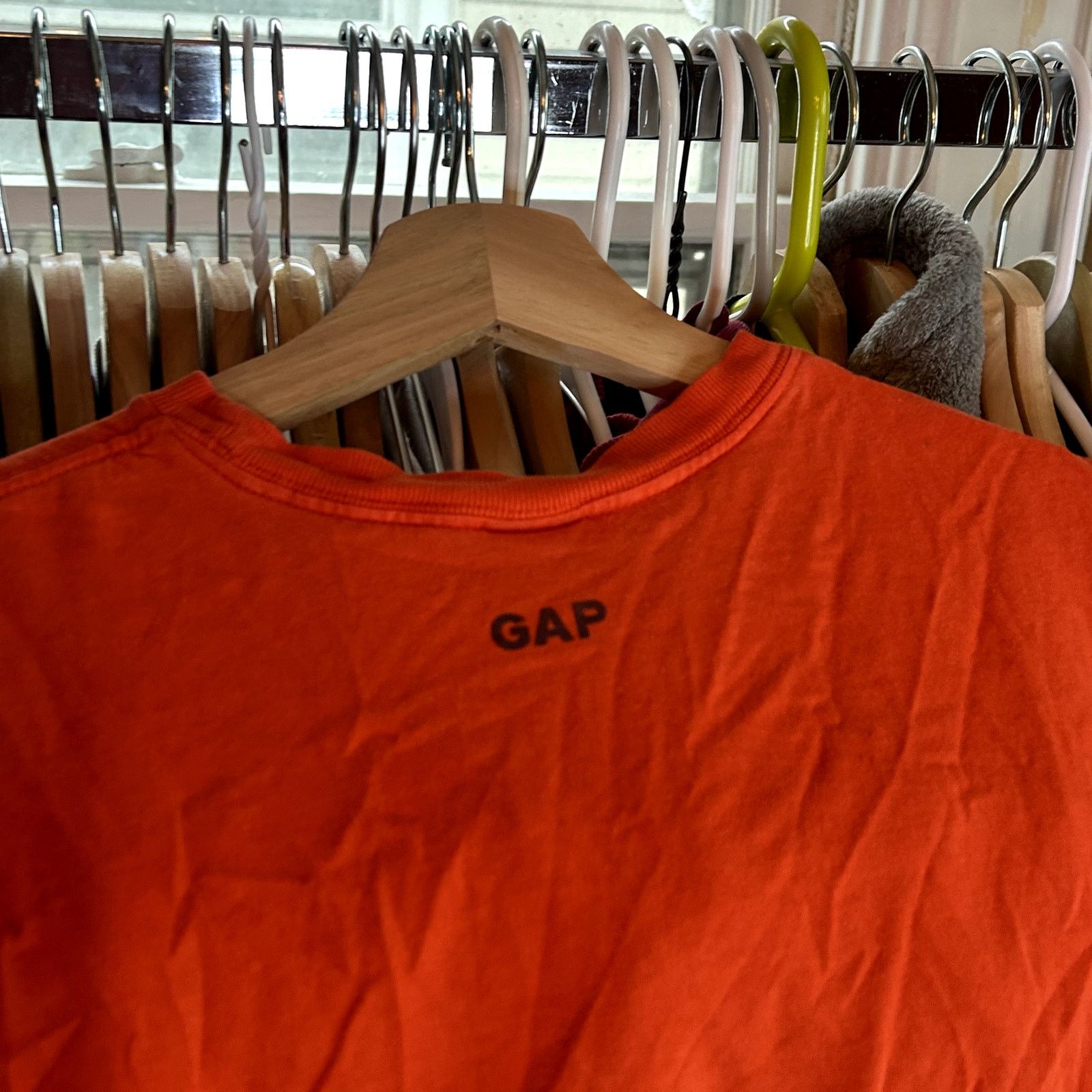 Gap Y2K Gap Ski Long Sleeve Orange T-Shirt Small Size US S / EU 44-46 / 1 - 6 Thumbnail